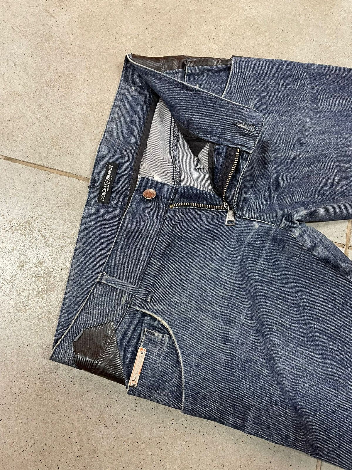 Dolce & Gabbana 🔥 Rare Design Vintage Dolce Gabbana Jeans 🔥 Size US 32 / EU 48 - 8 Thumbnail