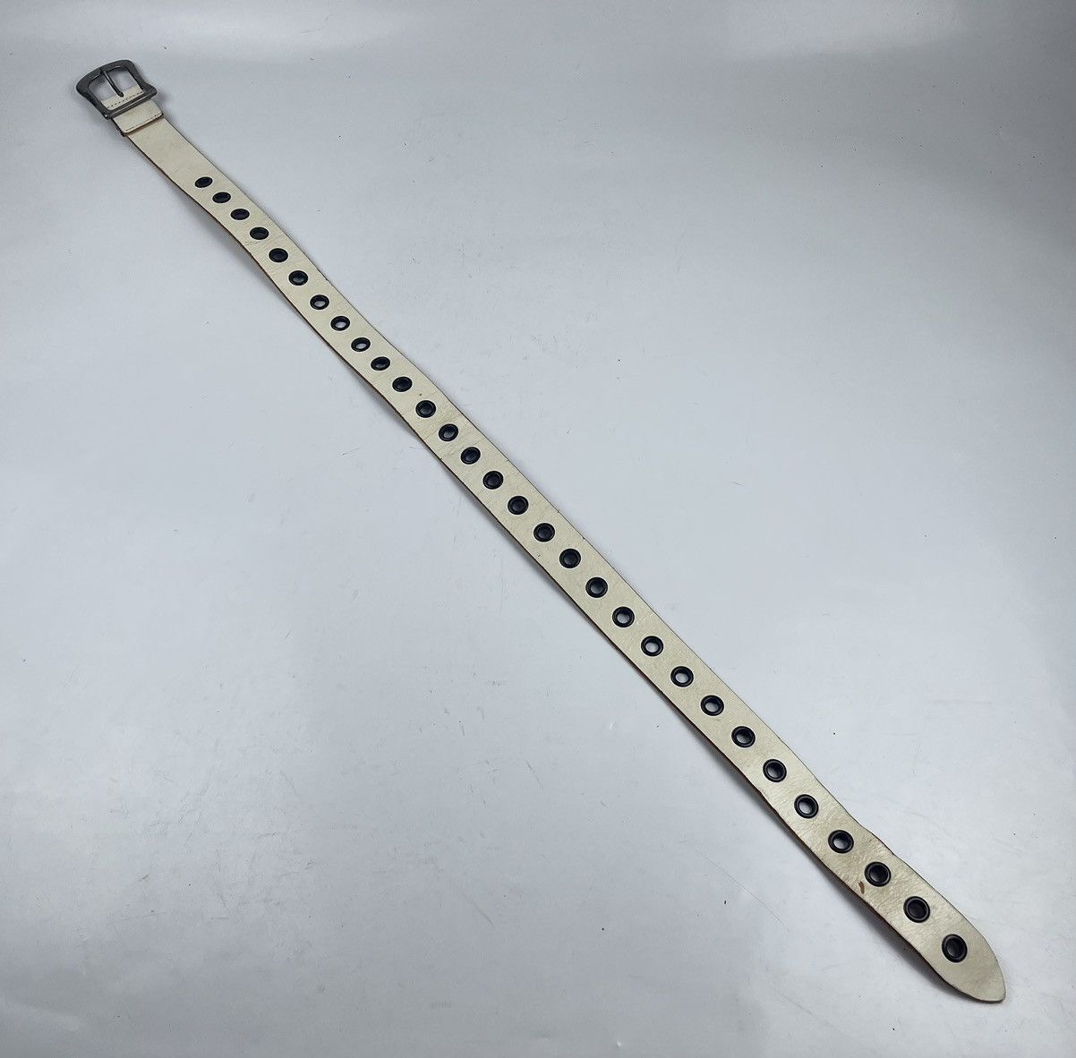 Japanese Brand studded leather belt tc19 Size 38 - 2 Thumbnail