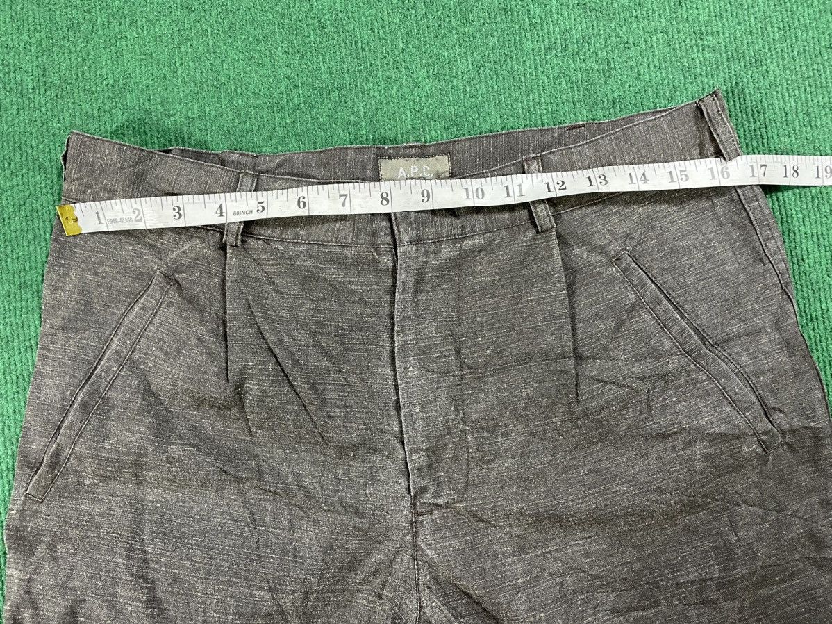 A.P.C. Vintage A.P.C Cropped with Zipper Leg Pants Size US 33 - 10 Thumbnail
