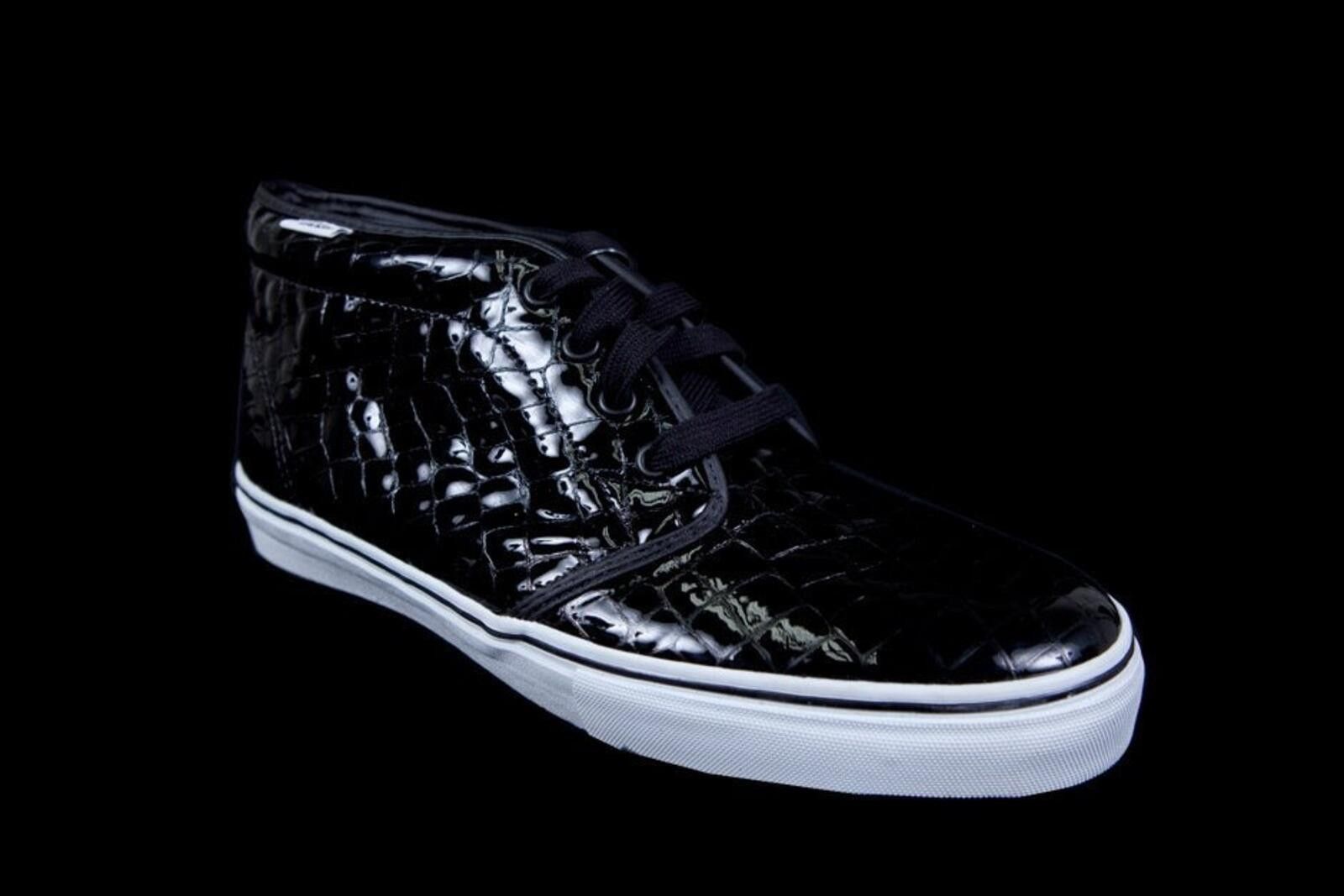 Vans Vans Chukka Boot LX Black Croc Leather VN-0EHAXIL US10.5 Size US 10.5 / EU 43-44 - 3 Thumbnail