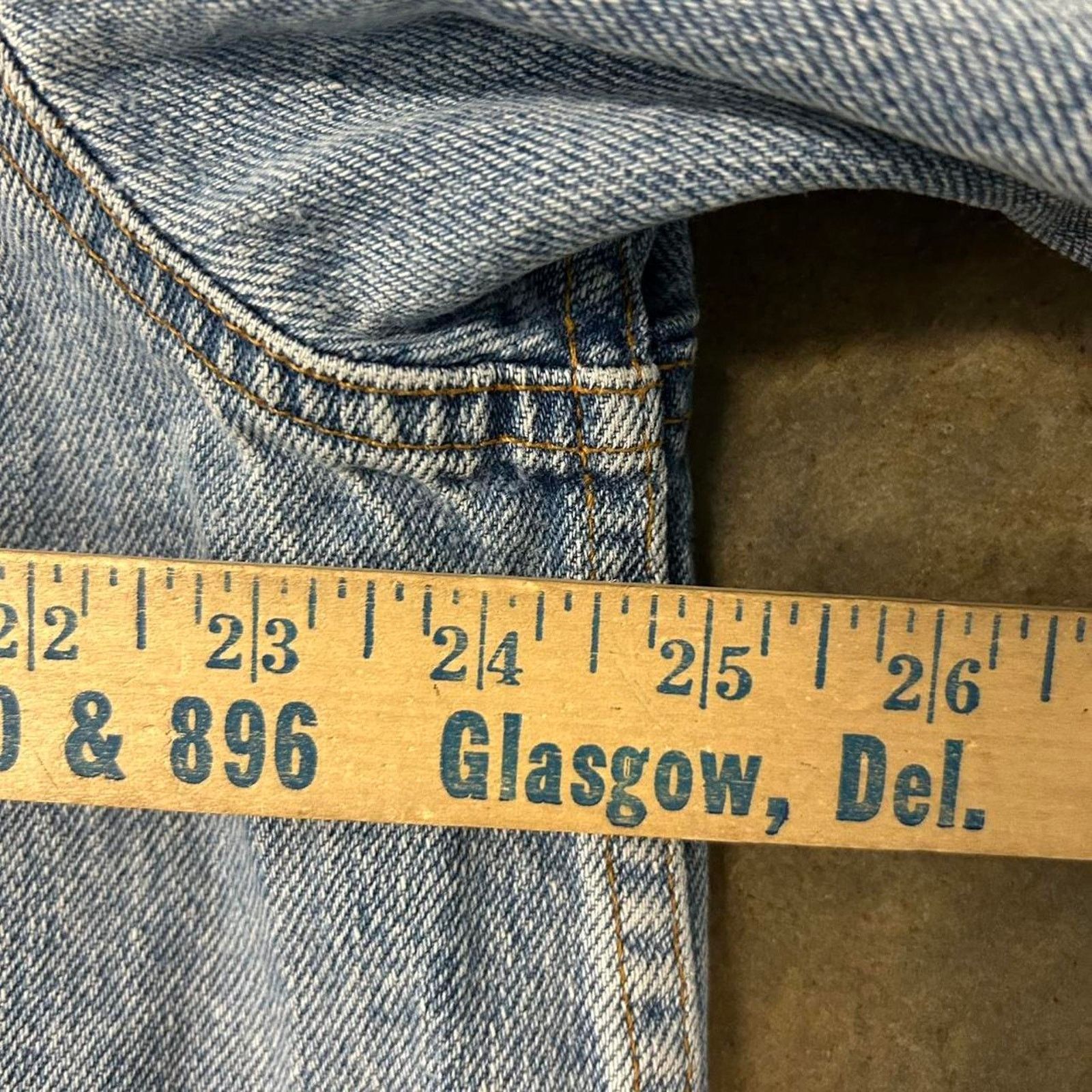 Delta VTG Delta Blues denim jacket Size US XXL / EU 58 / 5 - 4 Thumbnail