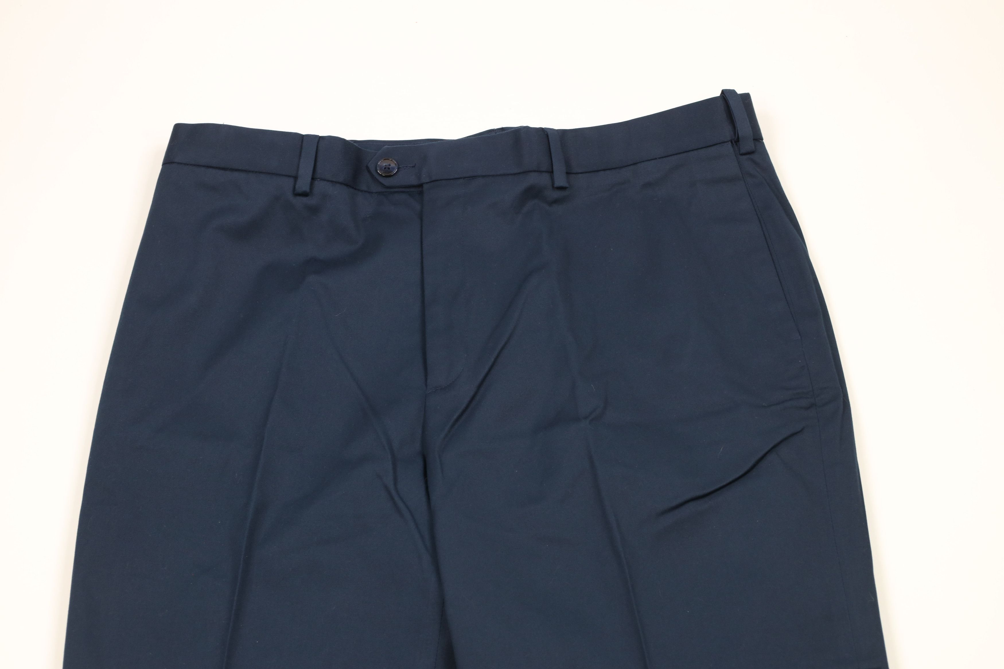 Perry Ellis × Vintage New Perry Ellis Fit Flex Stretch Chino Pants Trousers Blue Size US 38 / EU 54 - 2 Thumbnail