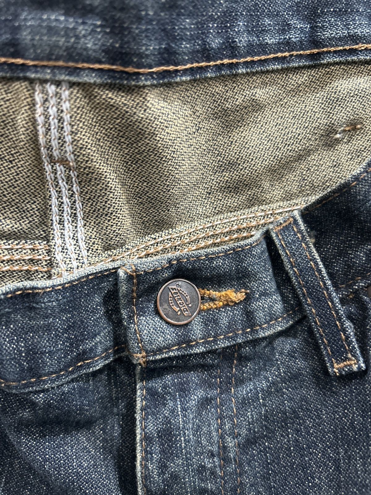 Dickies × Vintage Baggy Dickies Denim Jeans Cargo Size US 30 / EU 46 - 3 Thumbnail