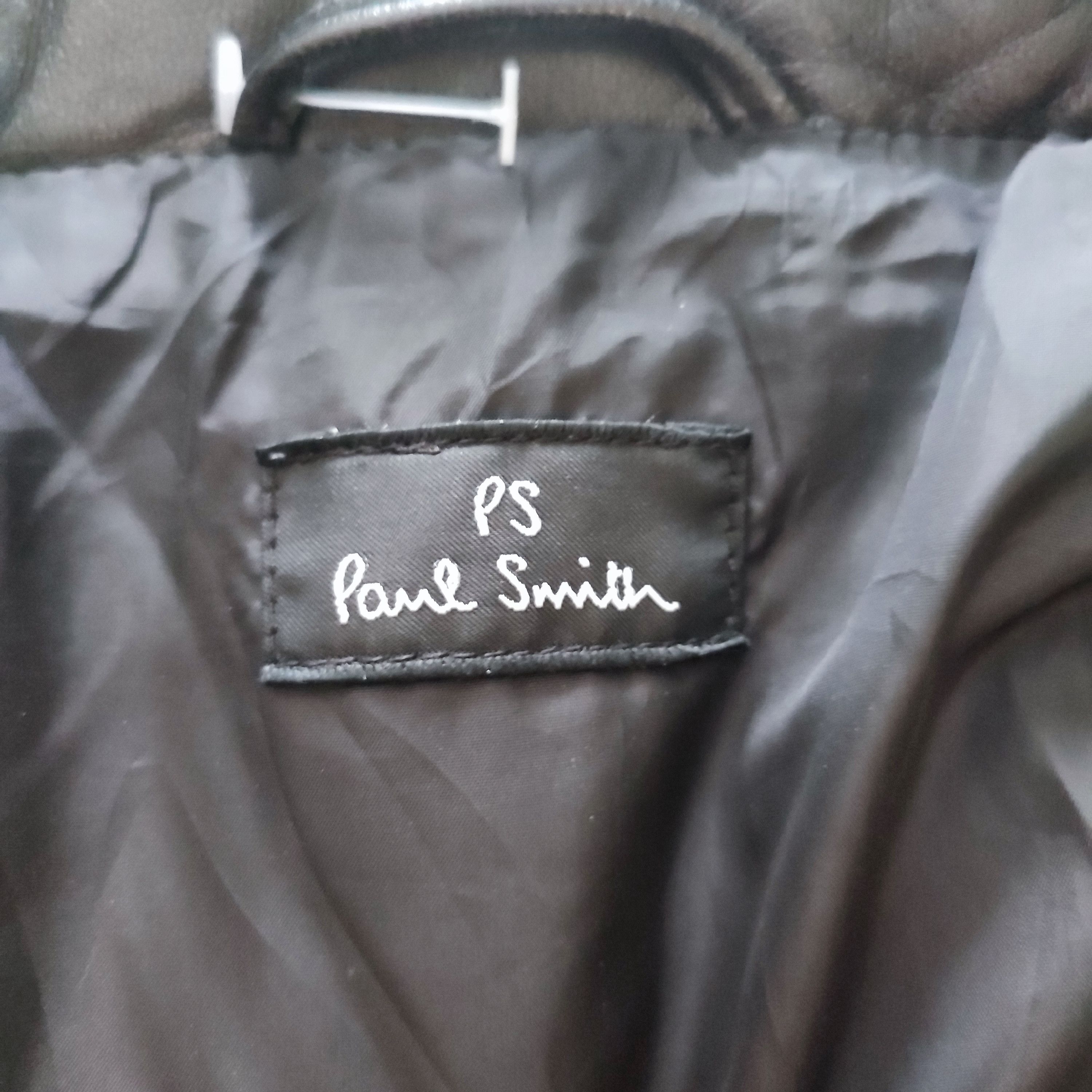 Designer × Paul Smith 🔥STEALS🔥Very Rare Paul Smith Sheep Leather Down Jacket Size US M / EU 48-50 / 2 - 6 Thumbnail