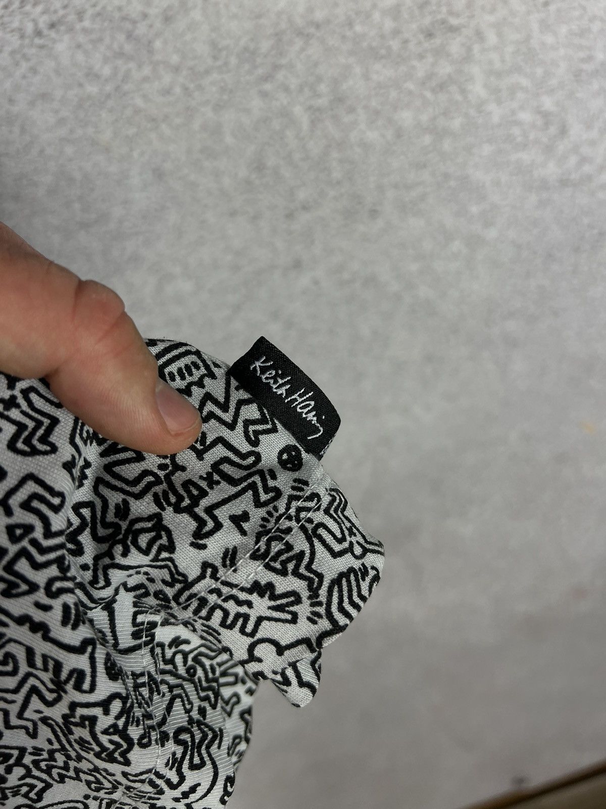 Keith Haring Keith Haring Monogram Designer T-Shirt Embroidered Heart Tee Size US L / EU 52-54 / 3 - 6 Thumbnail