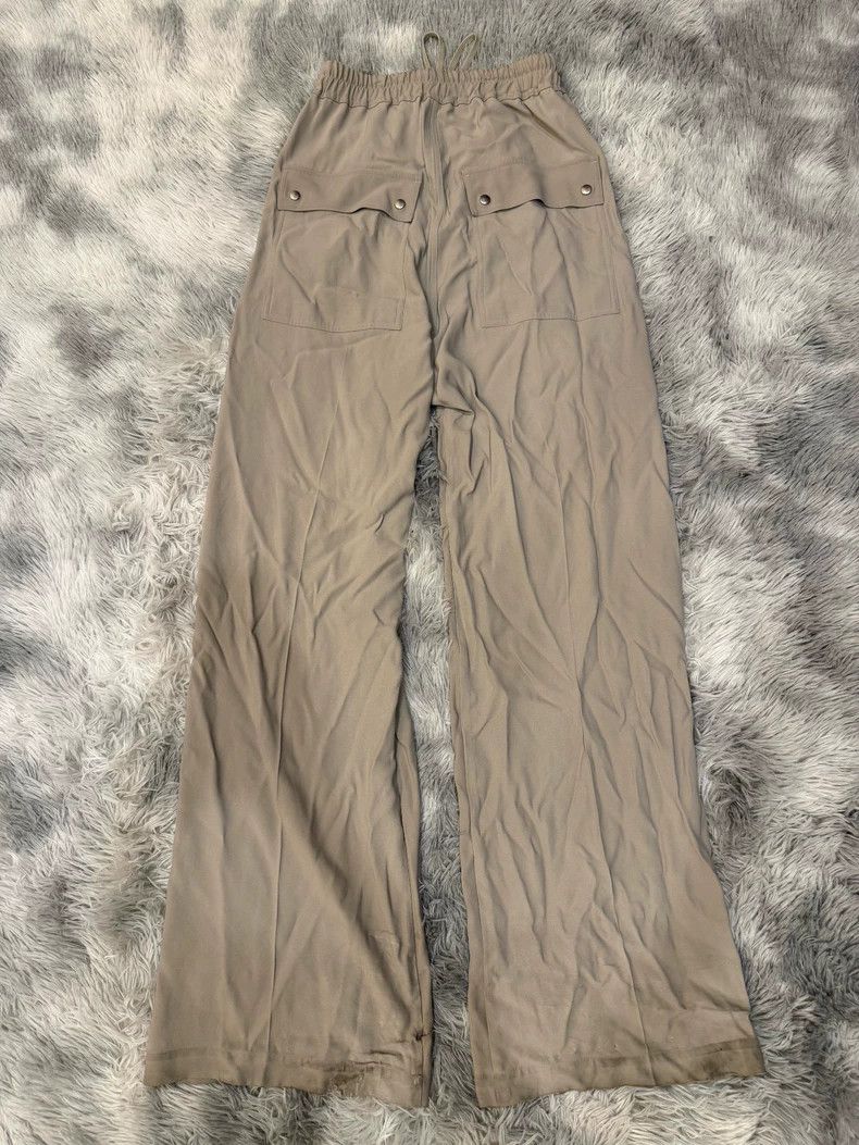 Rick Owens RICK OWENS size 2 Brown geth Bela zip button detail broadsi Size US 28 / EU 44 - 6 Thumbnail