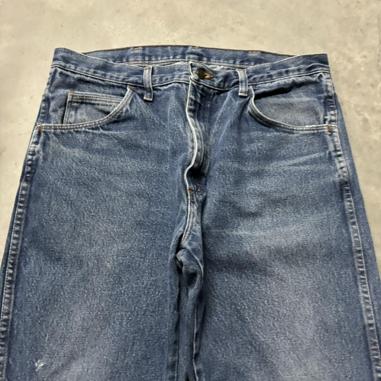 Japanese Brand × Vintage Crazy Vintage Y2K/2000s Grunge Medium Wash Distressed Denim Jeans! Size US 36 / EU 52 - 5 Thumbnail