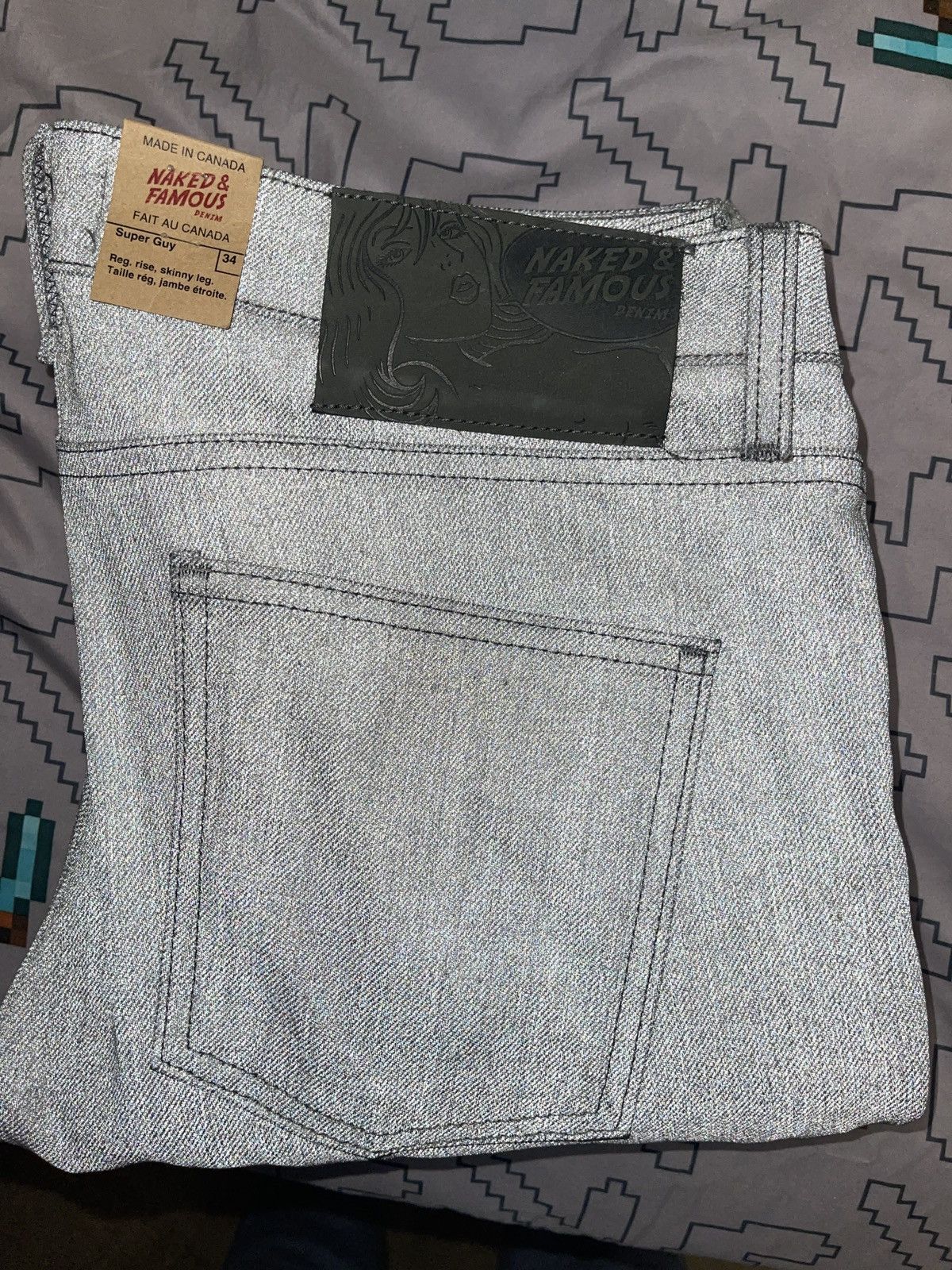 Naked & Famous Naked and Famous Reflective Super Guy Denim Size US 34 / EU 50 - 6 Thumbnail