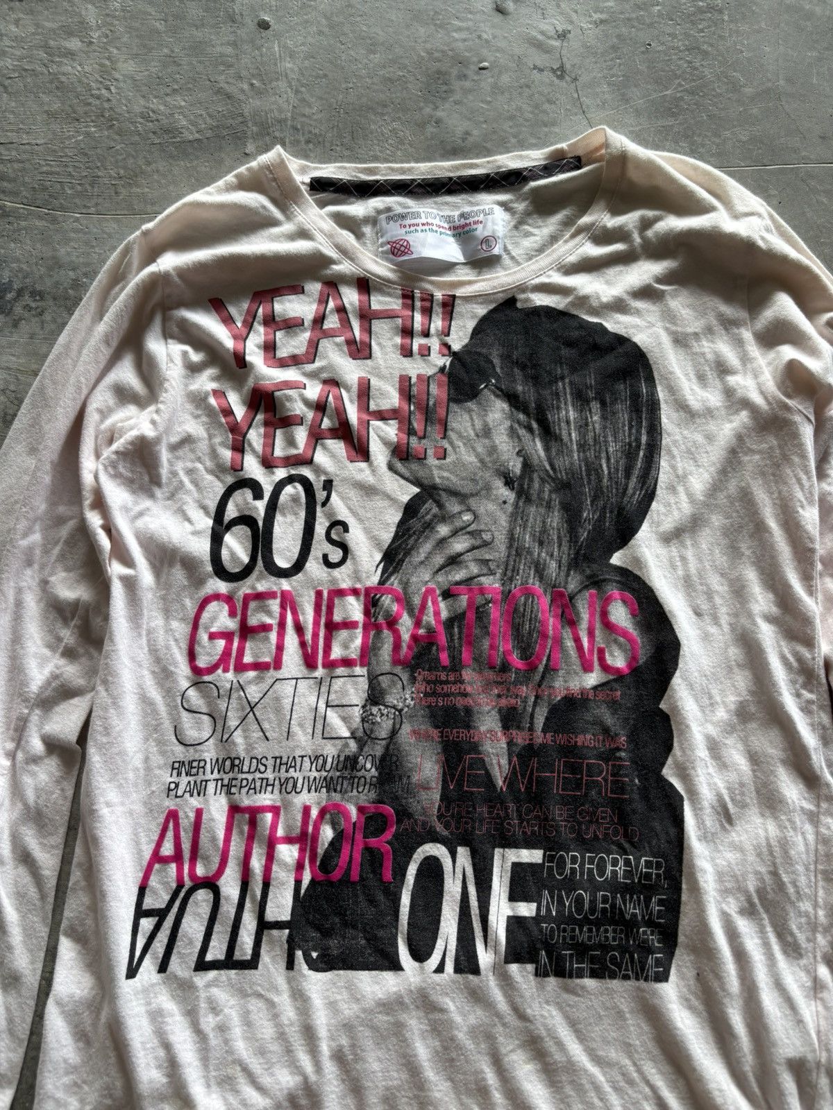 20471120 × Beauty Beast × Hysteric Glamour y2k power the people japanese style punk grunge Size US M / EU 48-50 / 2 - 2 Thumbnail