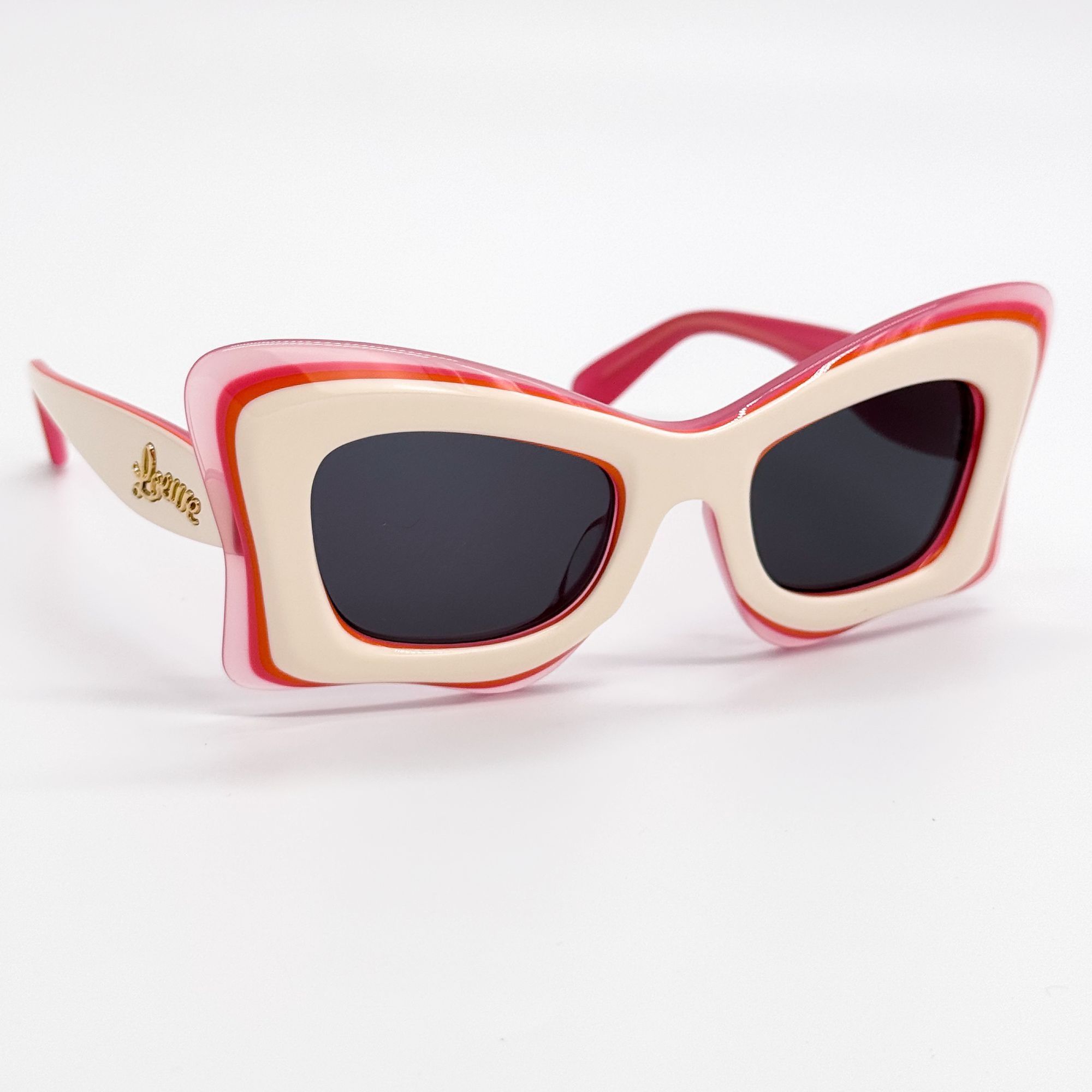 Loewe NEW LW40140U 59A, LOEWE WHITE PINK WOMEN SUNGLASSES LOEWE Size ONE SIZE - 5 Thumbnail