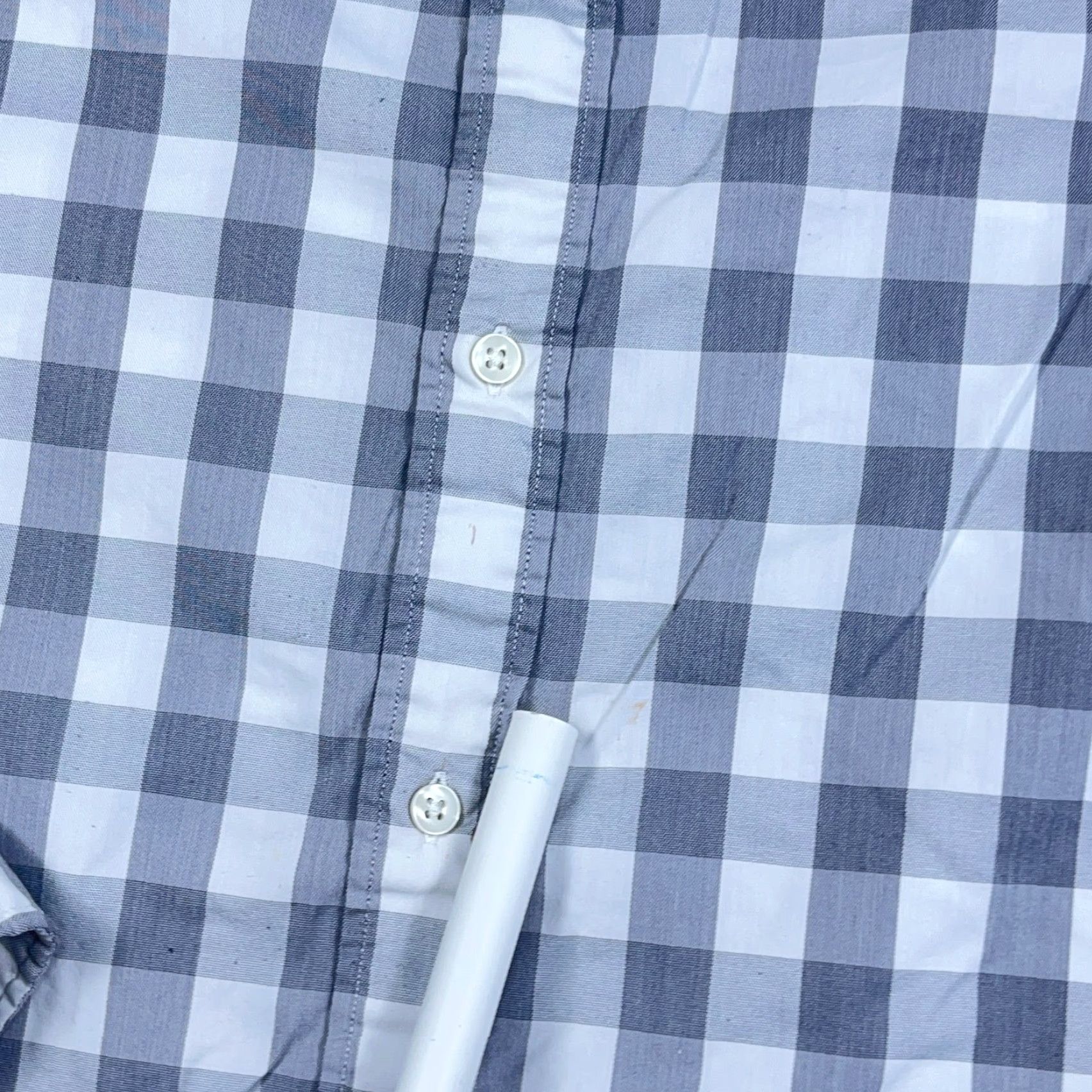 Faherty Faherty Shirt Men 2XL Grey Plaid Button-Up Cotton Casual Modern Preppy Shirt Mens Size US XXL / EU 58 / 5 - 4 Thumbnail