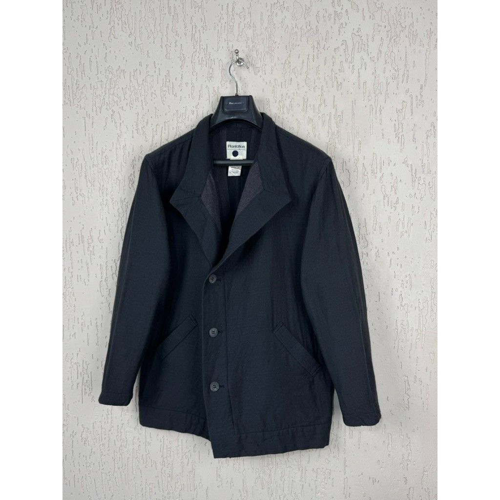 Issey Miyake Plantation Issey Miyake 3-Button Assymetric Japanese Designe Size US XS / EU 42 / 0 - 6 Thumbnail