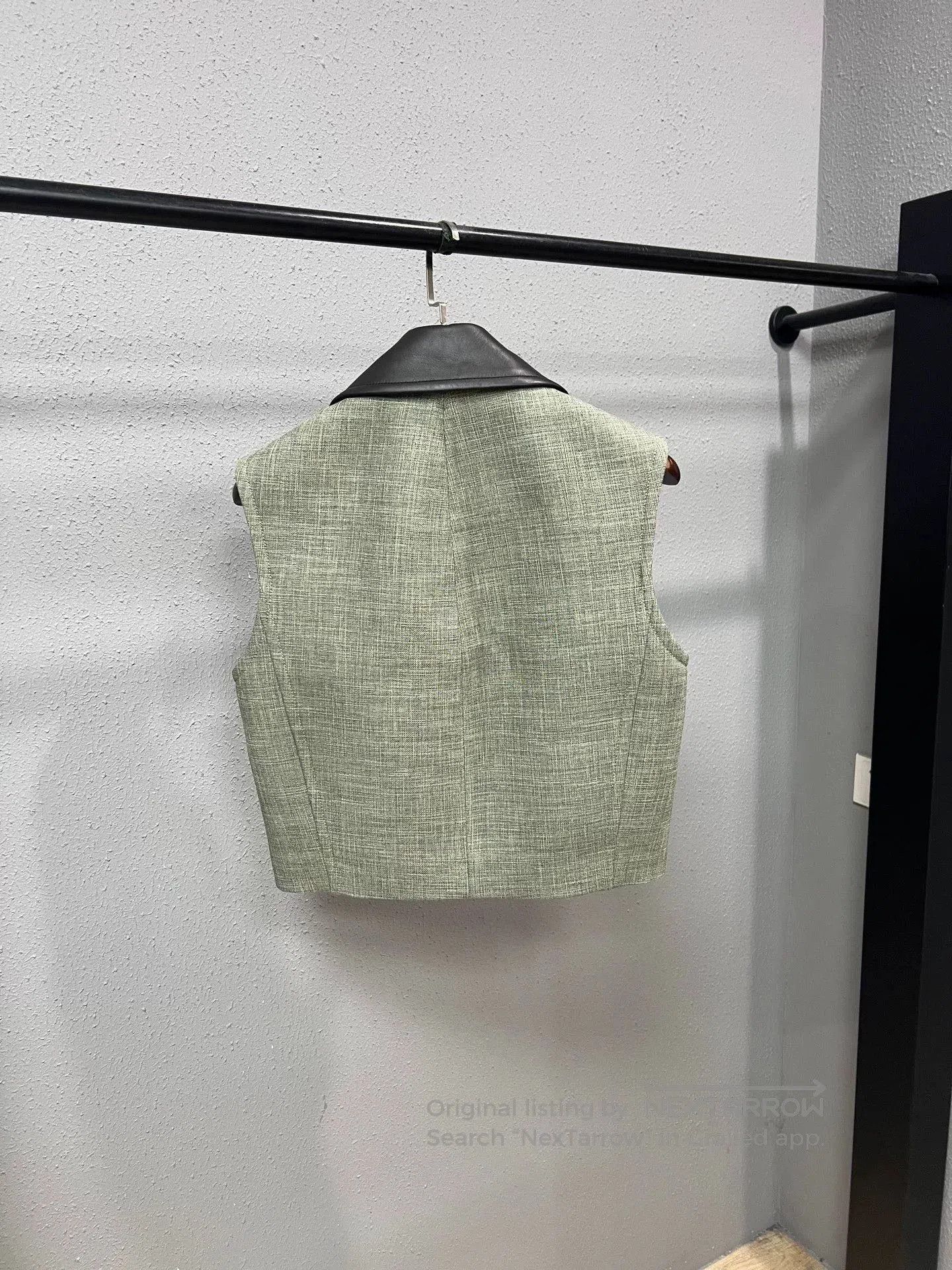 Bottega Veneta Bottega Veneta Green Wool Blend Vest. Size M / US 6-8 / IT 42-44 - 2 Thumbnail