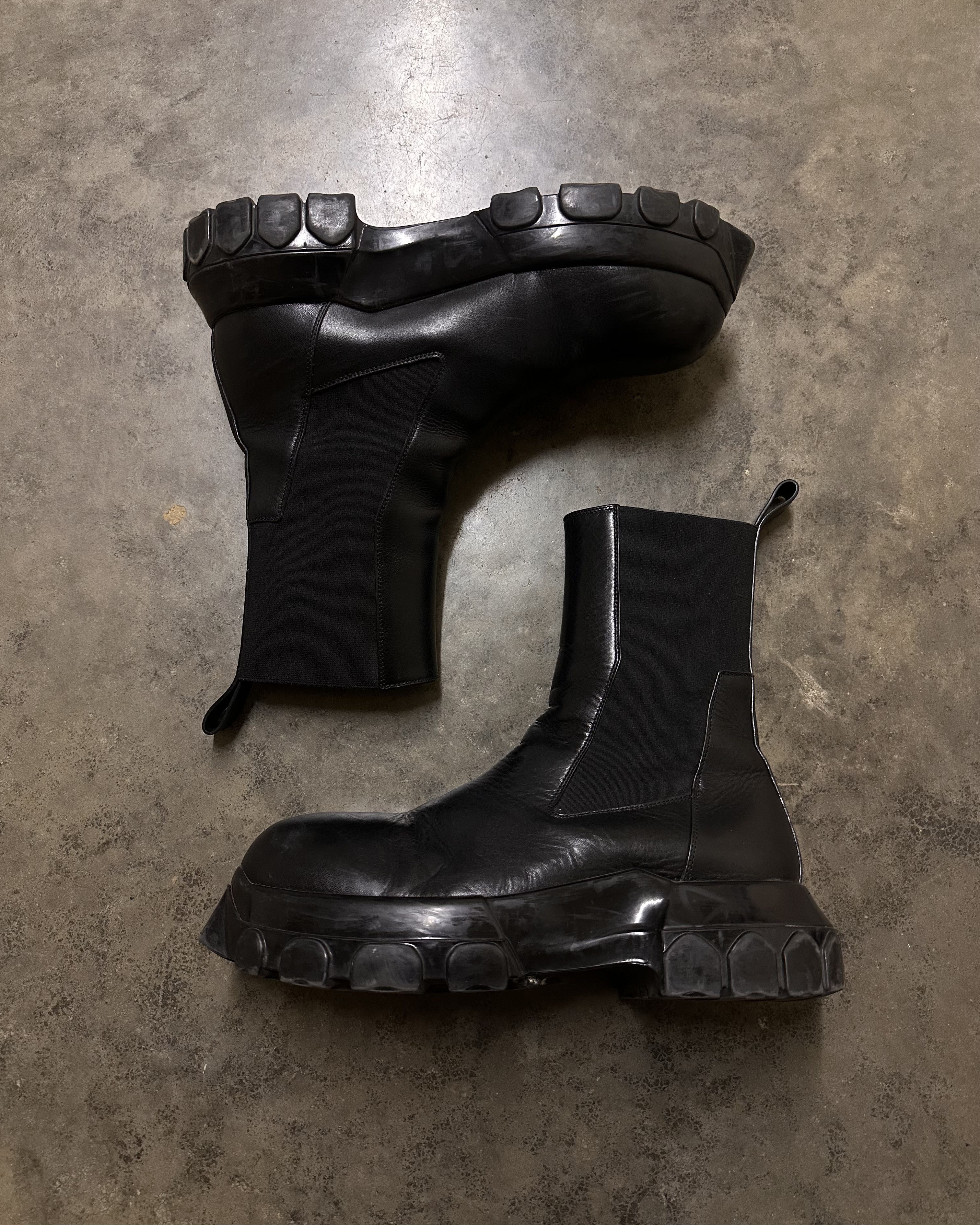 Rick Owens Rick Owens Polished Bozo Tractor Boots Size US 10 / EU 43 - 2 Thumbnail