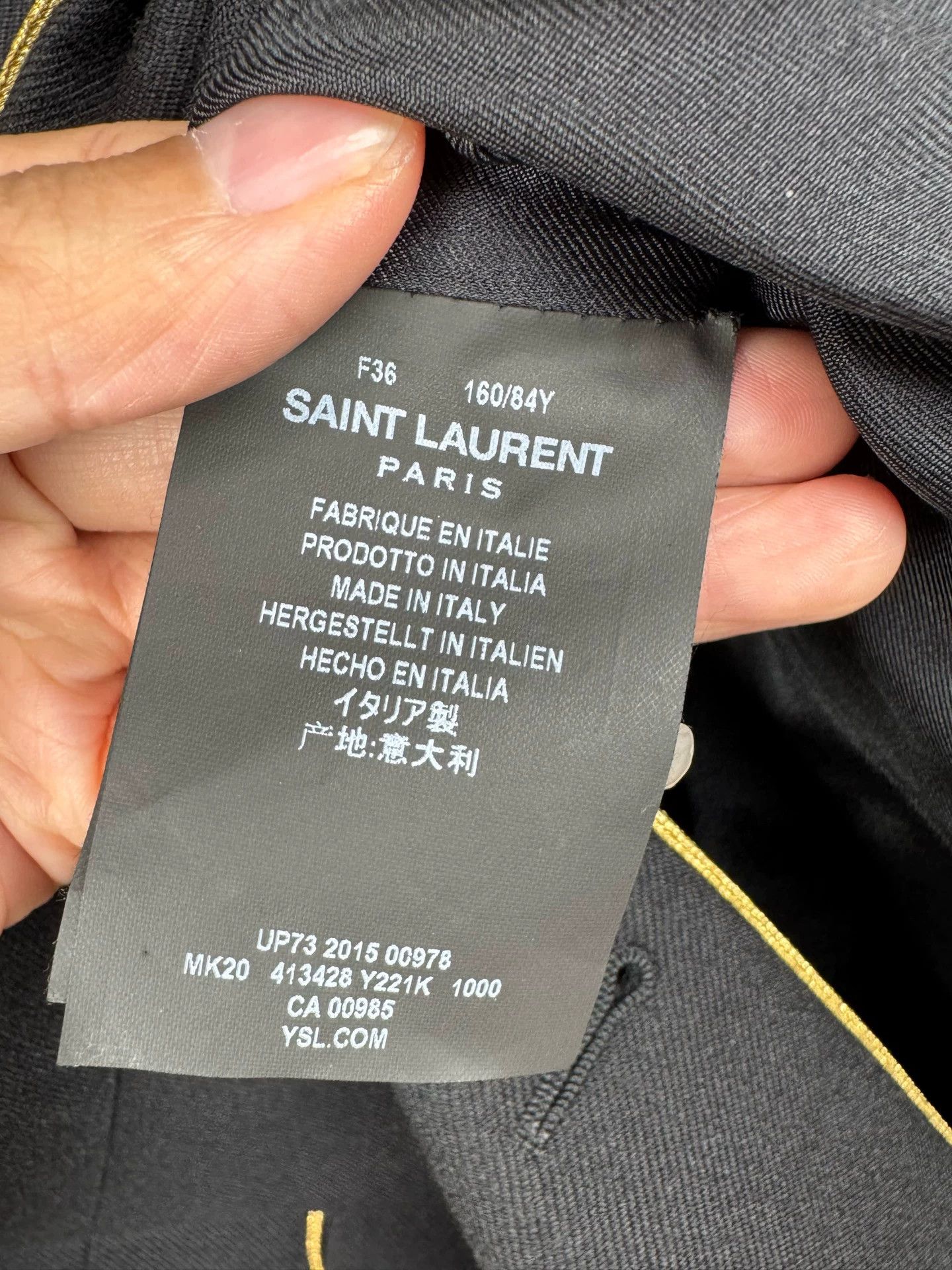Saint Laurent Paris SAINT LAURENT SLP Court Trench Coat Size 36 New Size XS / US 0-2 / IT 36-38 - 6 Thumbnail