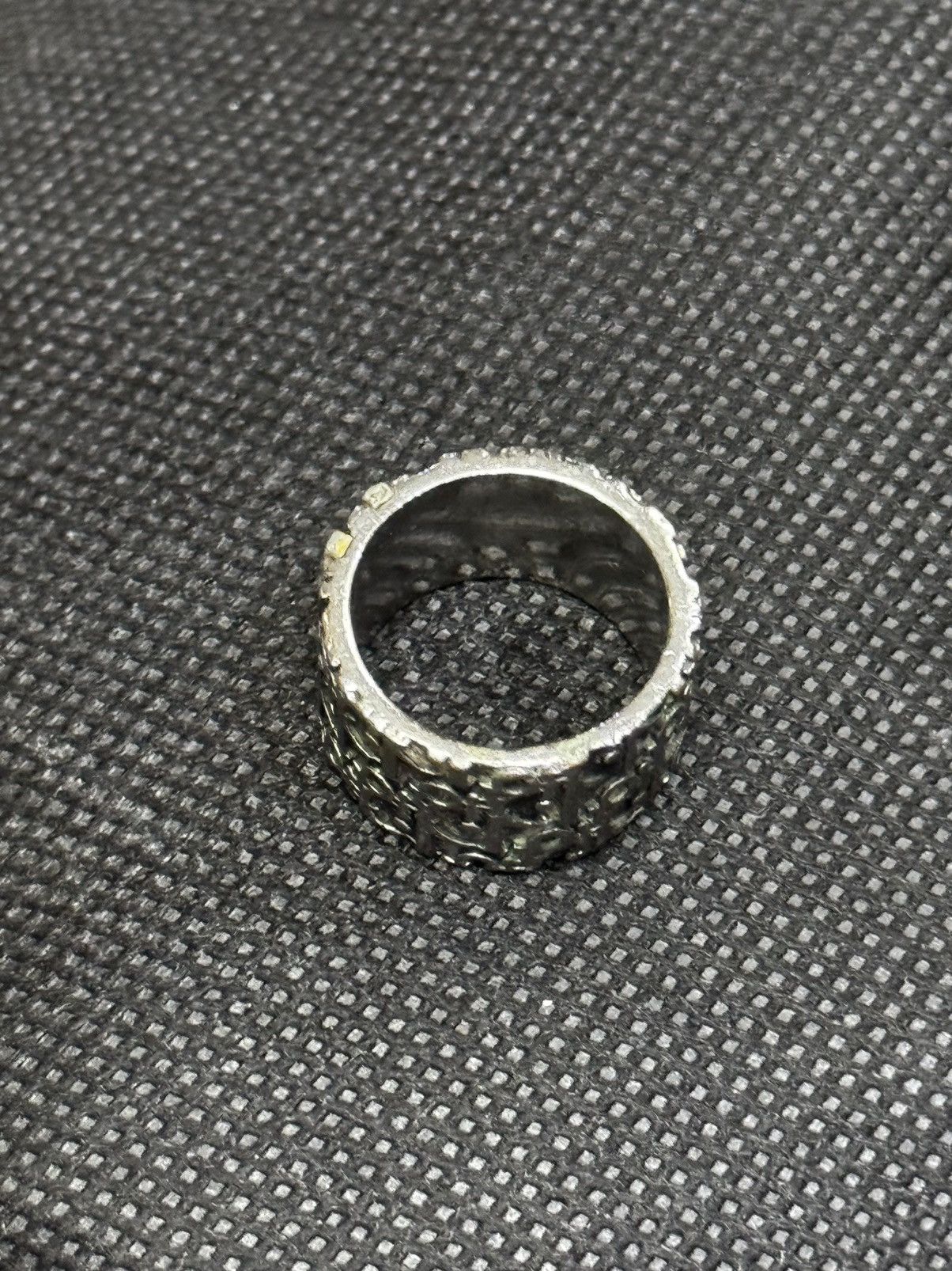 Dior CHRISTIAN DIOR MONOGRAM ENAMEL RING SIZE 6 Size ONE SIZE - 5 Thumbnail