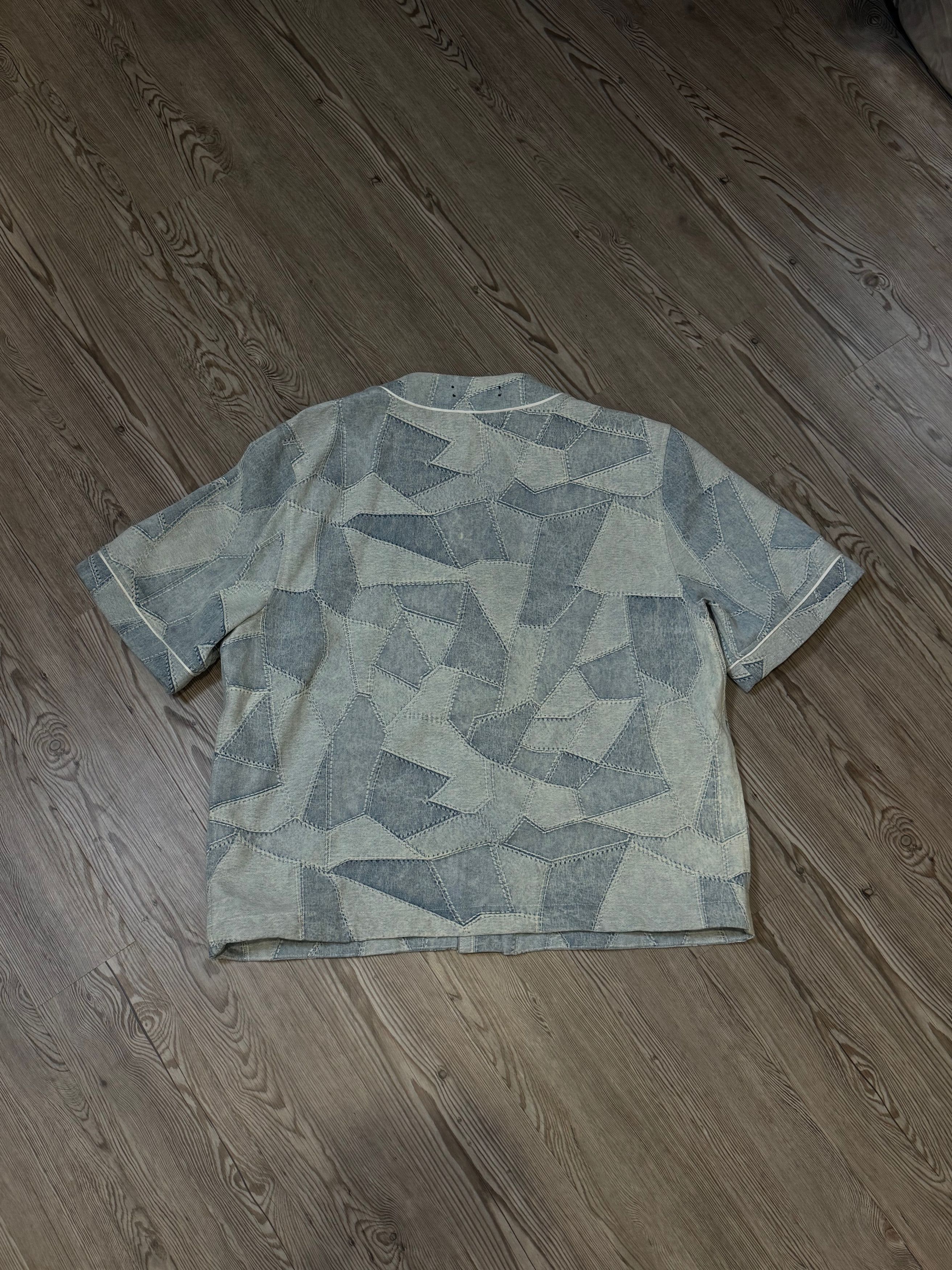 Amiri Amiri Patchwork Baseball Jersey Size US XL / EU 56 / 4 - 3 Thumbnail