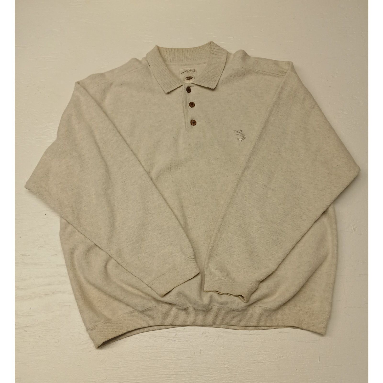 Other Original Island Sport (XL) Beige Button Pull Over Size US XL / EU 56 / 4 - 1 Thumbnail