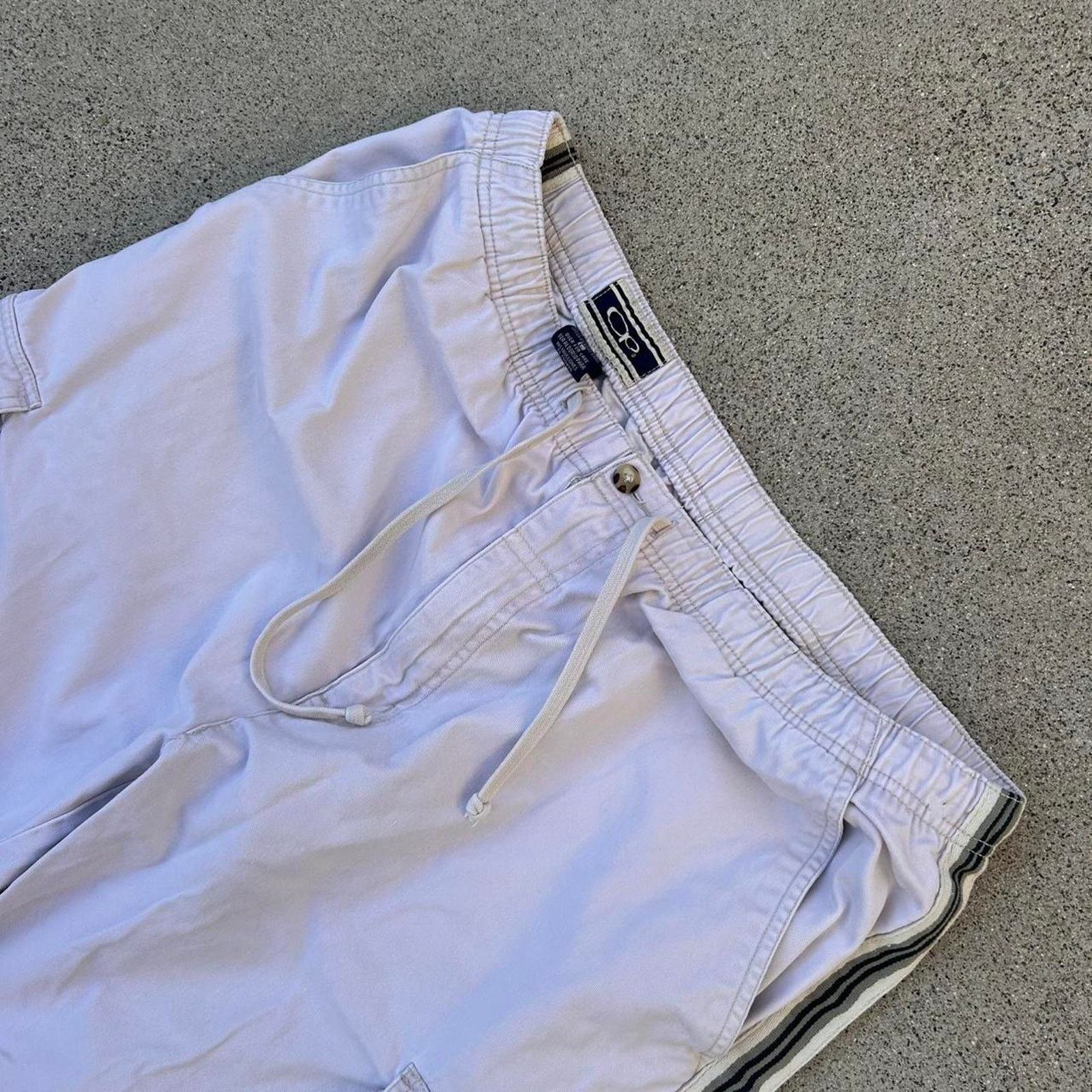 Ocean Pacific Vintage 90s Baggy Ocean Pacific Baggy Cargo Shorts Size US 36 / EU 52 - 3 Thumbnail