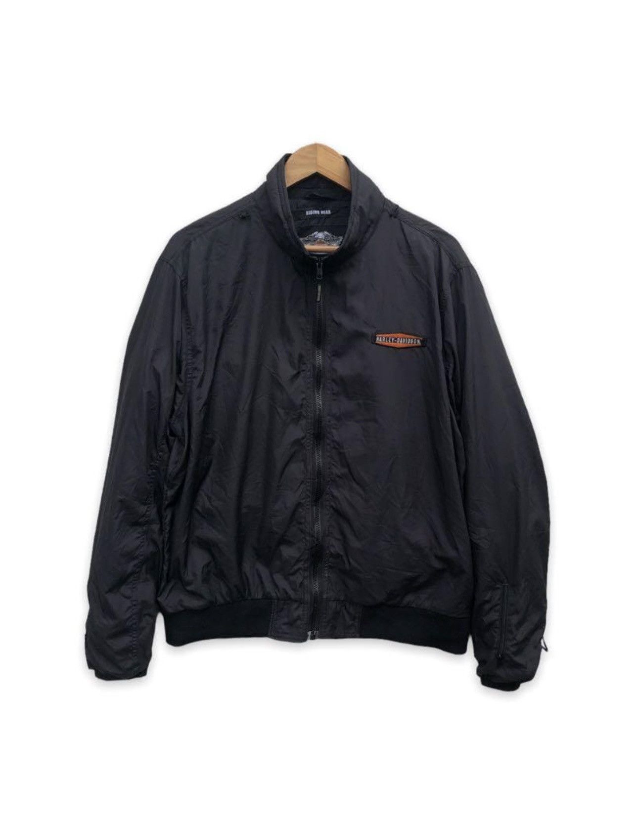 Harley Davidson HARLEY DAVIDSON MEN'S NYLON RIDING GEAR MOTO JACKET Size US M / EU 48-50 / 2 - 5 Thumbnail