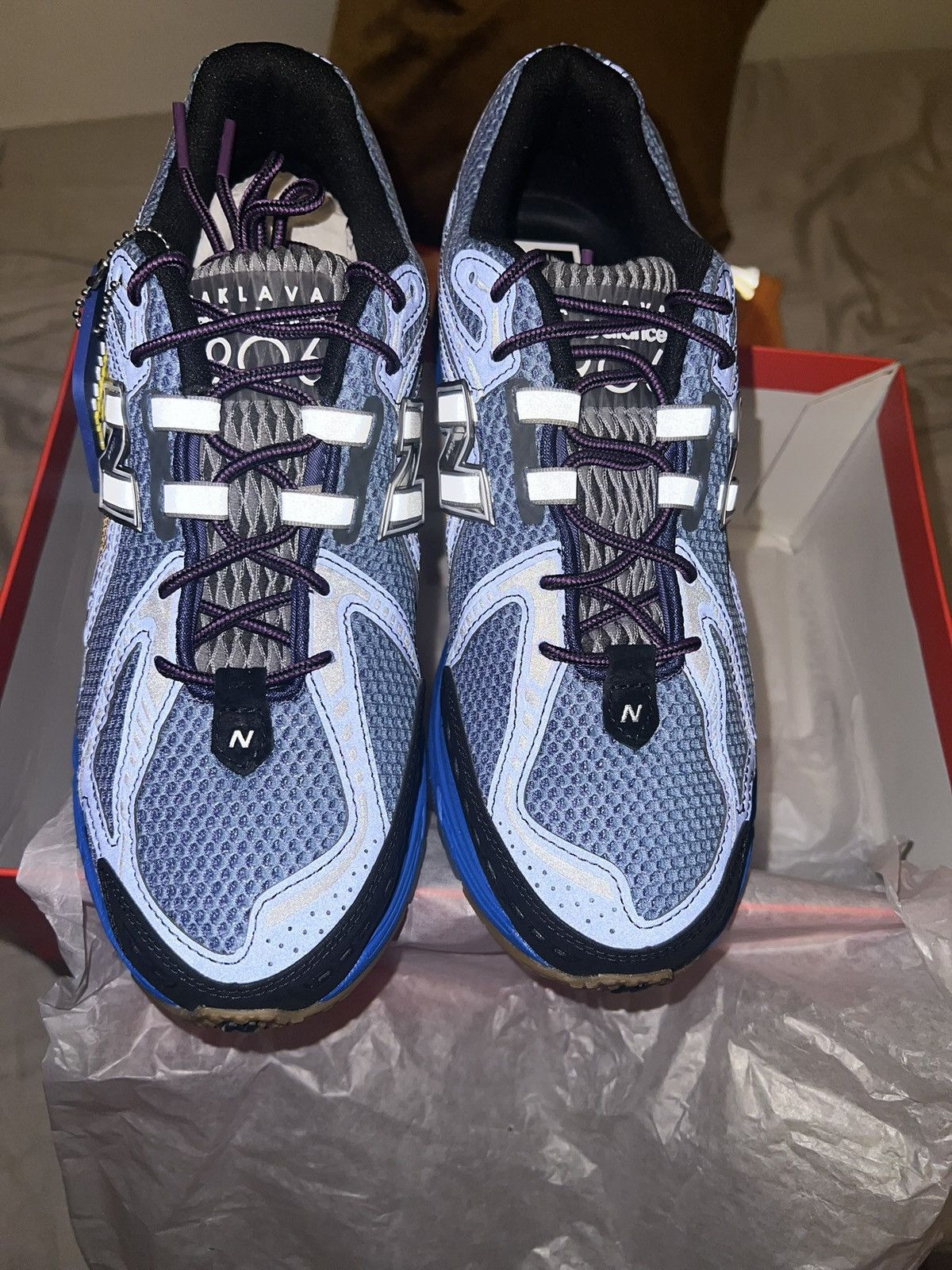 Action Bronson × New Balance Action Brownson New Balance 1906 Medusa Blue Size US 8.5 / EU 41-42 - 3 Thumbnail