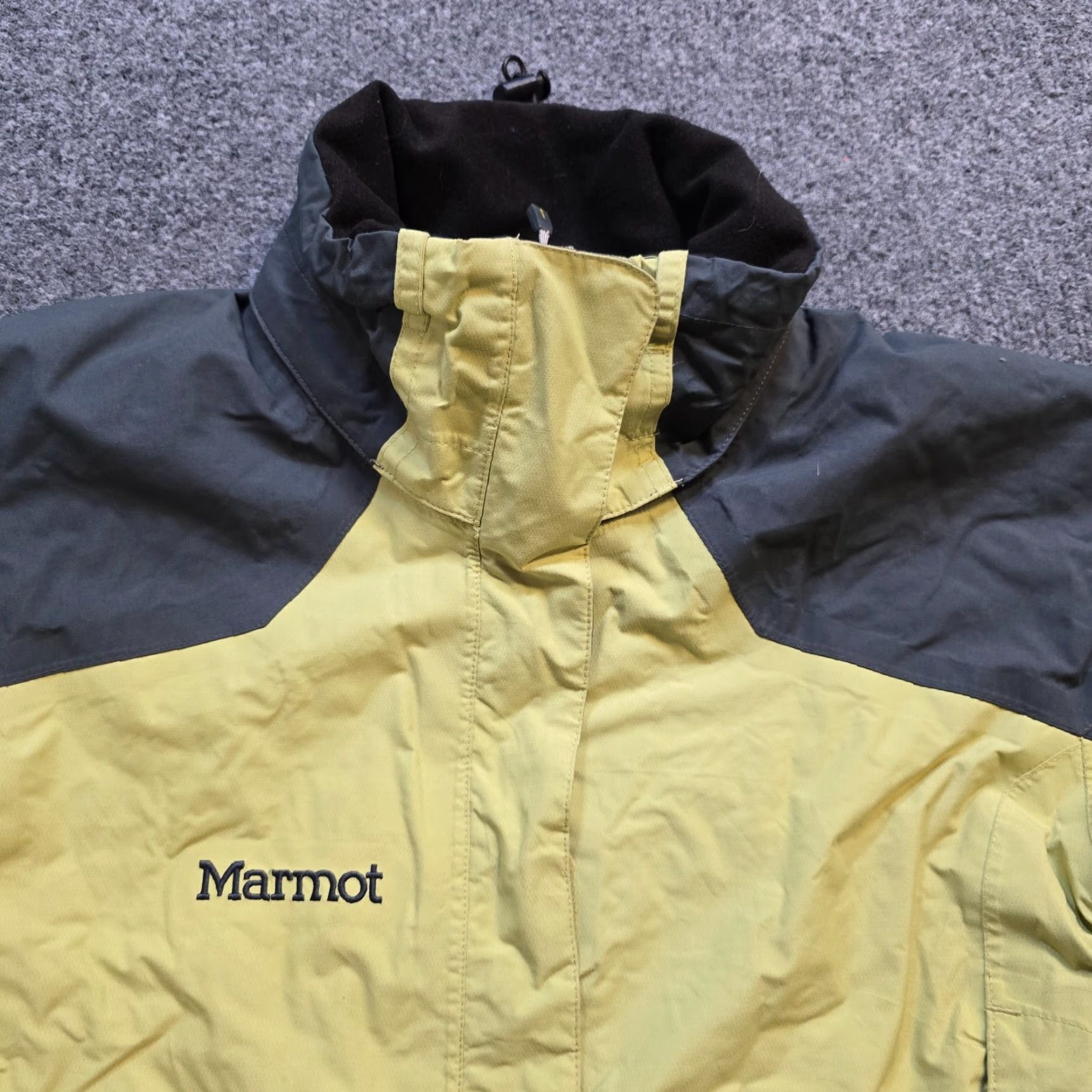 Marmot Marmot Jacket Womens Small Black Nylon Full Zip Outdoor Pocket Windbreaker Mid-Length Jacket Womens Mens Size S / US 4 / IT 40 - 2 Thumbnail
