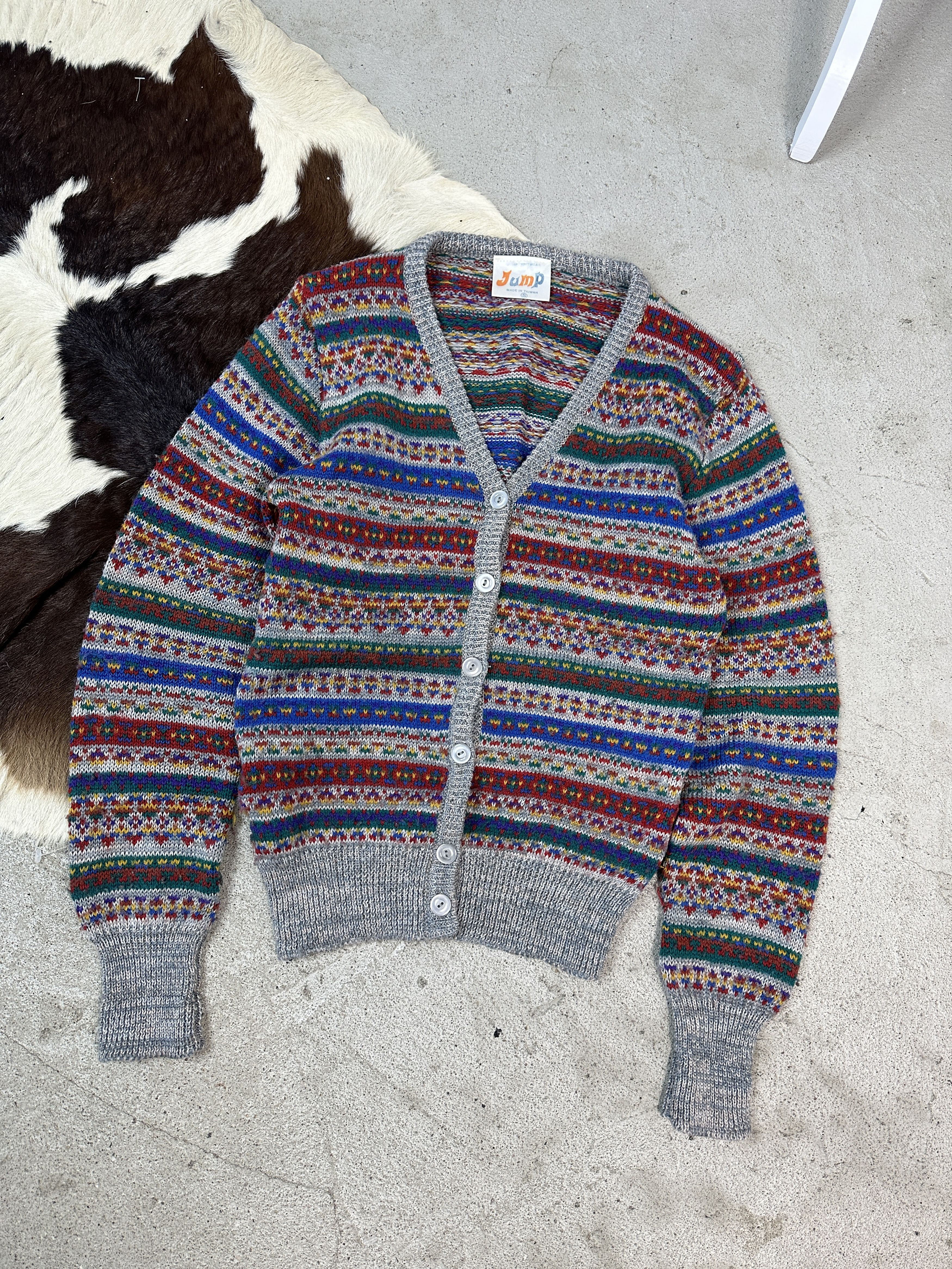 Vintage Vintage Woolen Cardigan Size US S / EU 44-46 / 1 - 1 Thumbnail