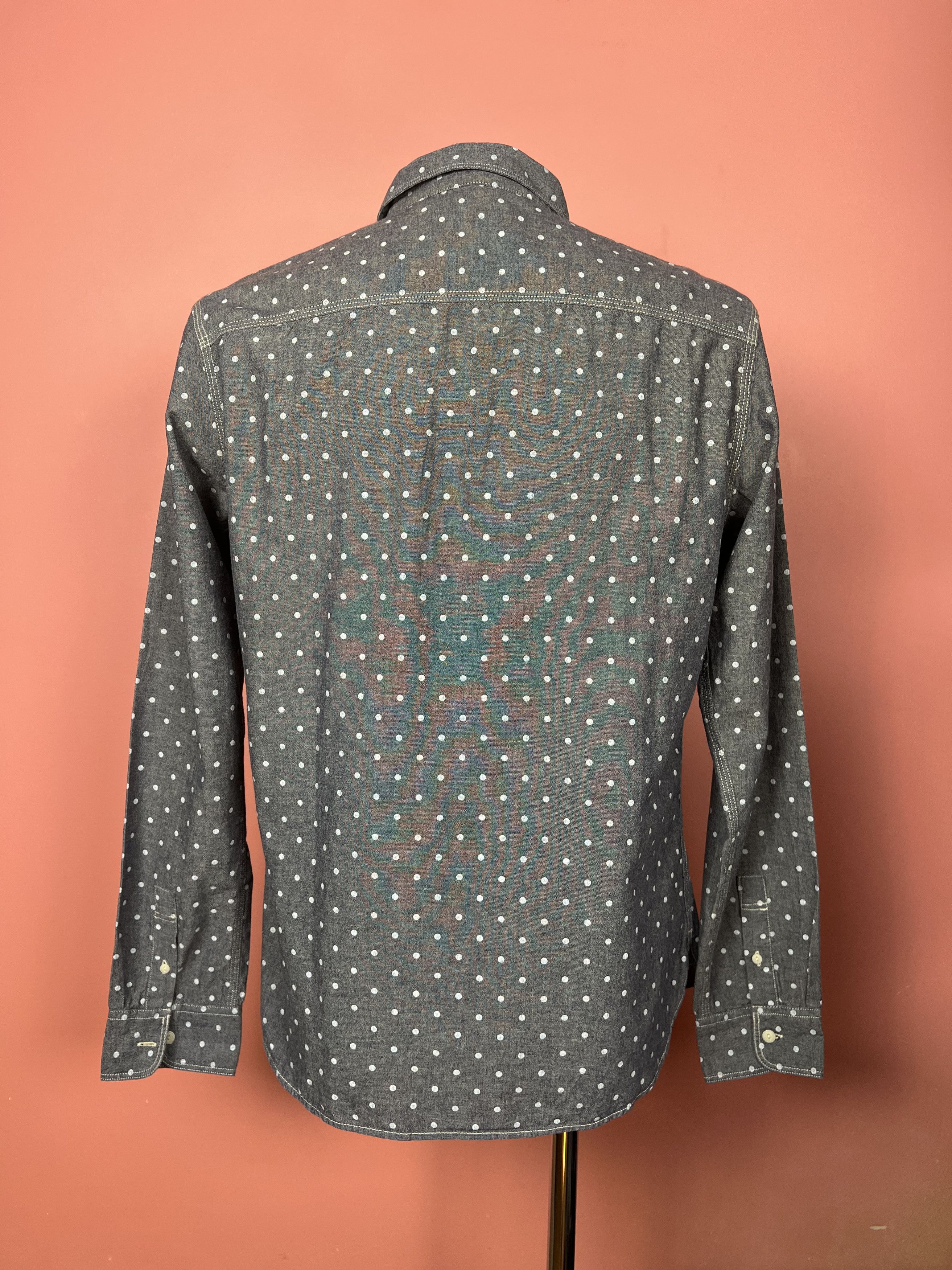 Allsaints Allsaints shirt blue streetwear casual Size US L / EU 52-54 / 3 - 8 Thumbnail