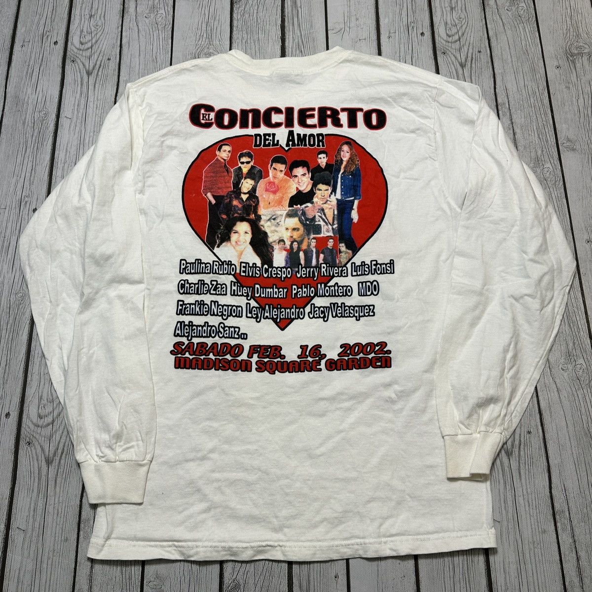 Band Tees Vintage El Concierto del Amor 2002 long sleeve tee Size US L / EU 52-54 / 3 - 2 Thumbnail