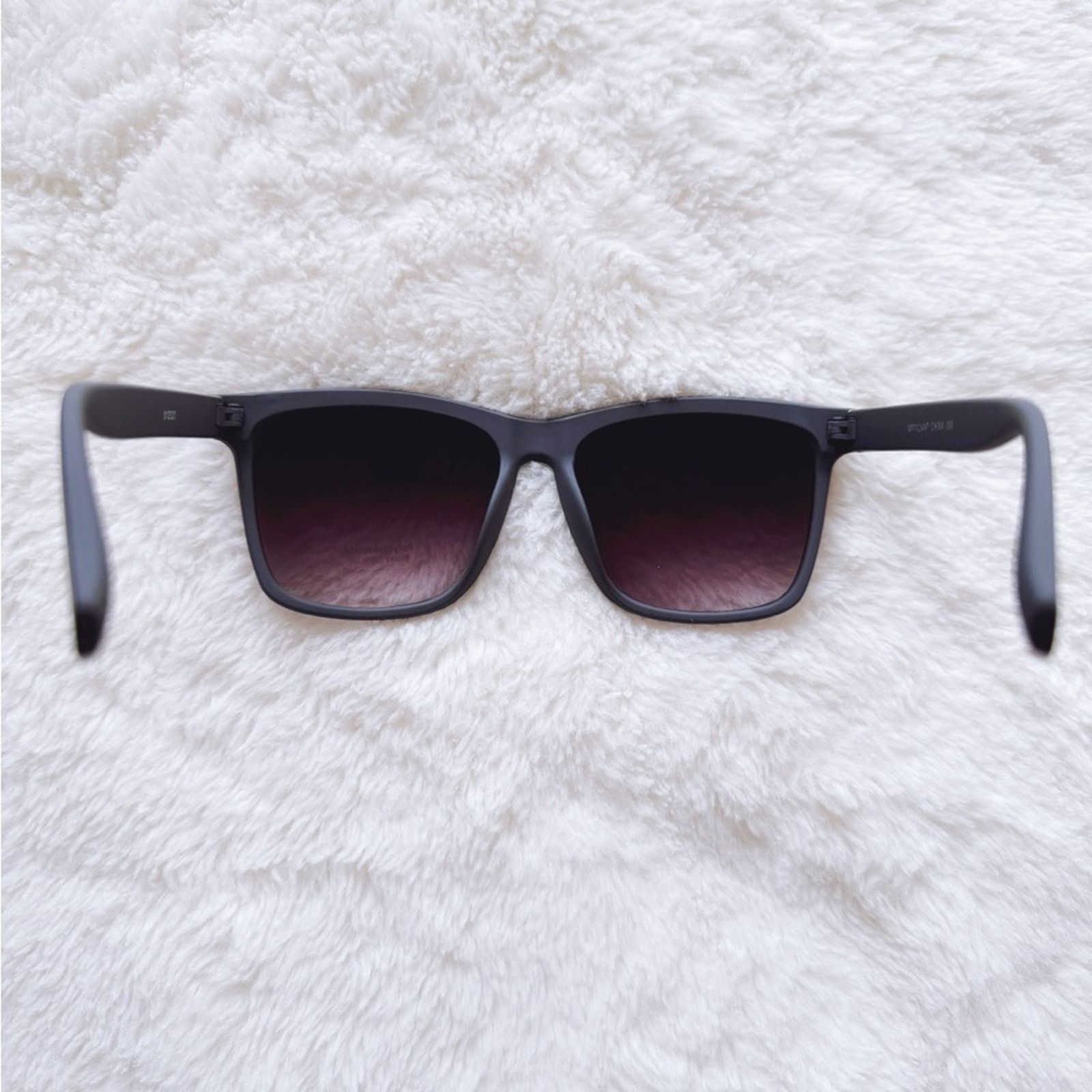Other Ora Charcoal Angular Frame Sunglasses Size ONE SIZE - 8 Thumbnail