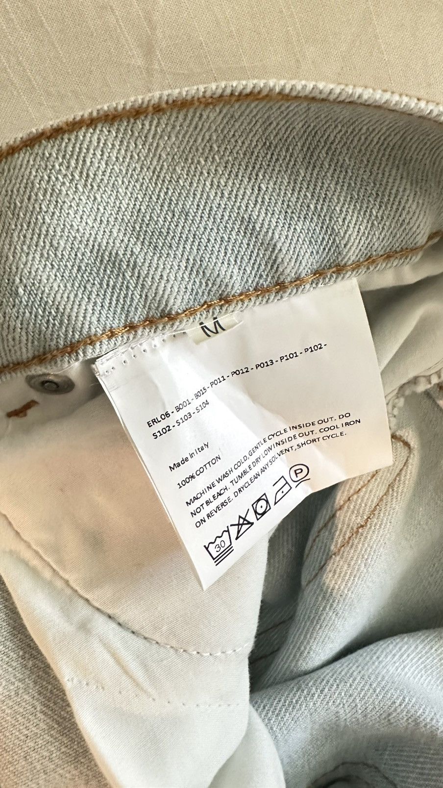 ERL ERL Distressed Denim Flare Jeans Size M Size US 30 / EU 46 - 8 Thumbnail