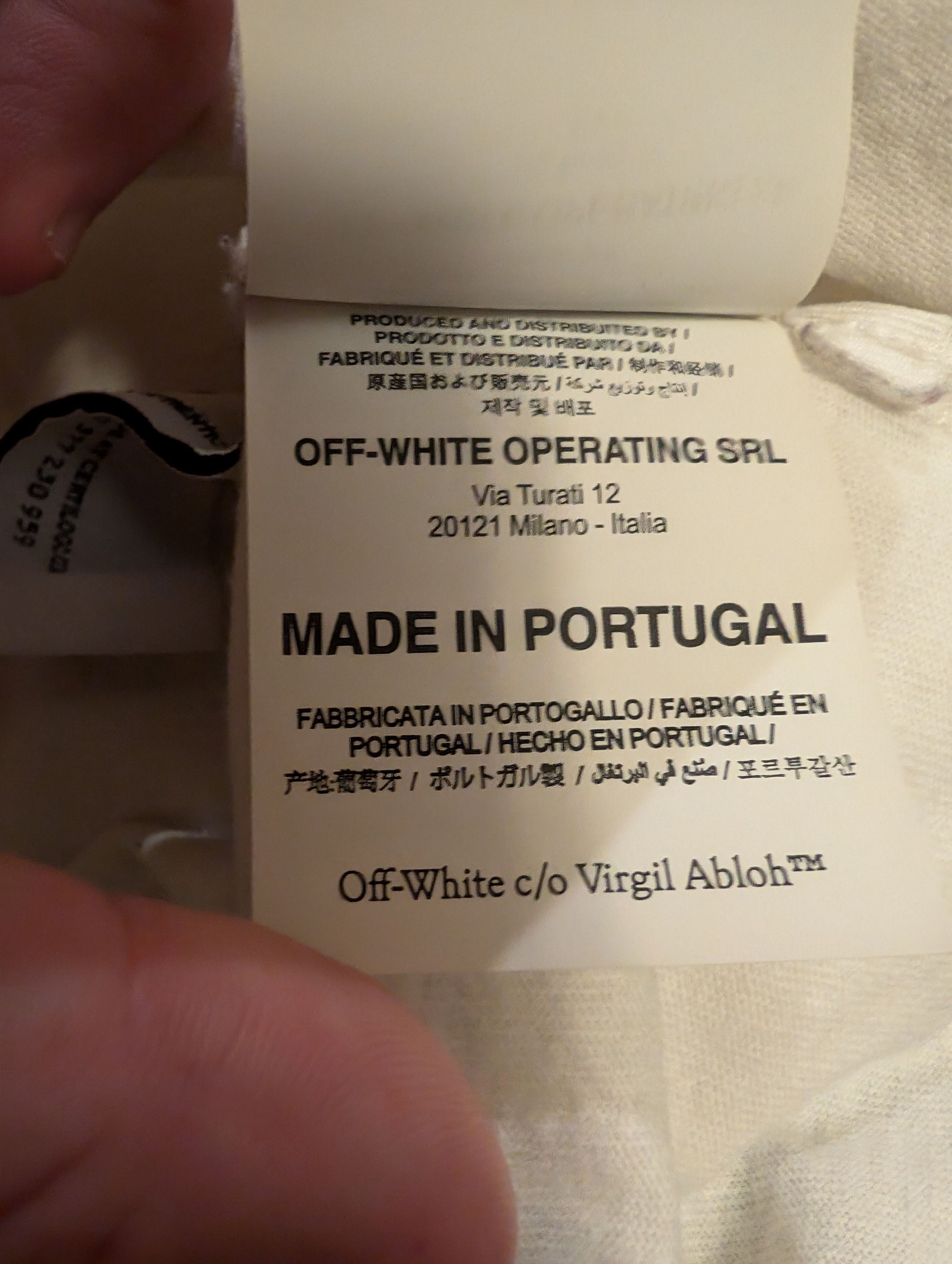 Off-White Off white acrylic arrows swimming man shirt Size US L / EU 52-54 / 3 - 8 Thumbnail
