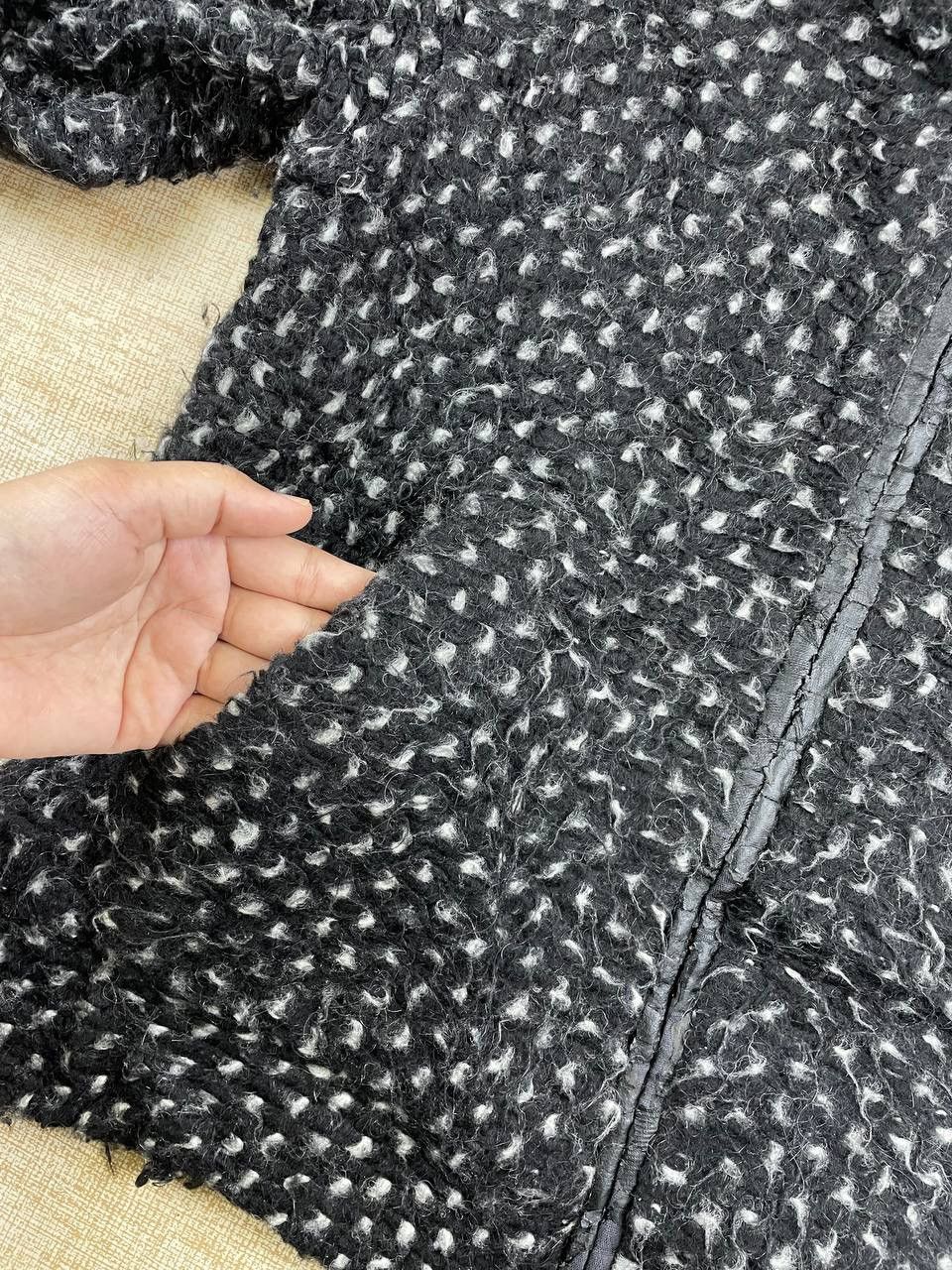 Issey Miyake × Tsumori Chisato × Vintage Vtg Tsumori Chisato Issey Miyake Plaid Knit Zipper Jacket Size M / US 6-8 / IT 42-44 - 6 Thumbnail