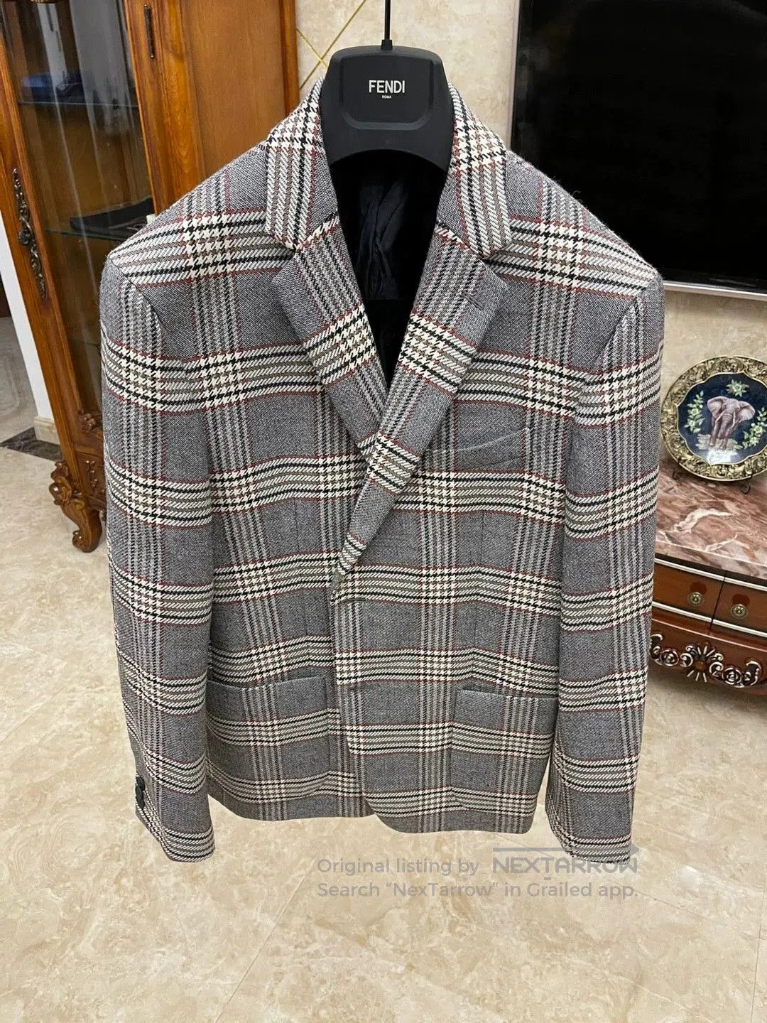 Fendi fendi men's casual wool blazer. Size US M / EU 48-50 / 2 - 1 Thumbnail