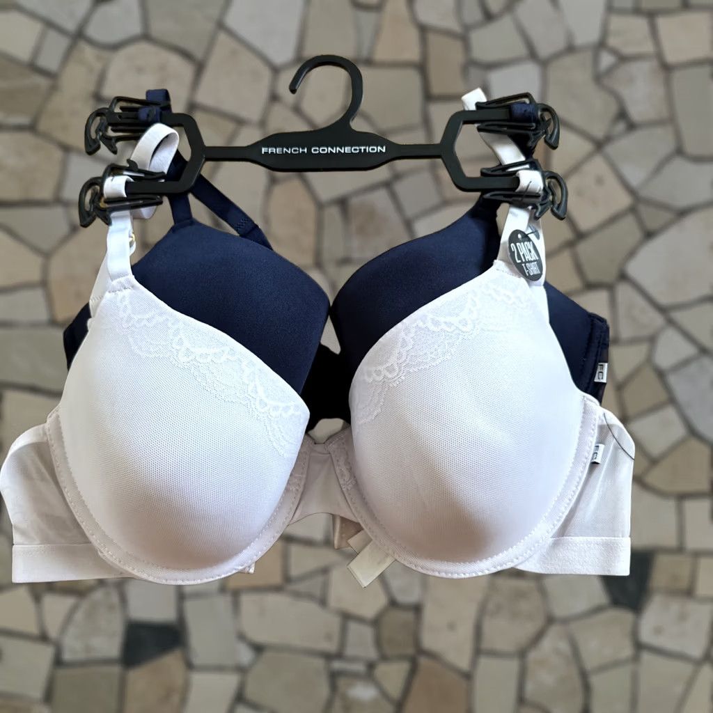 French Connection French Connection Bralette Set 2-Pack - 36C - NWT - Multicolor - Lace - Women - C1 Size ONE SIZE - 1 Thumbnail