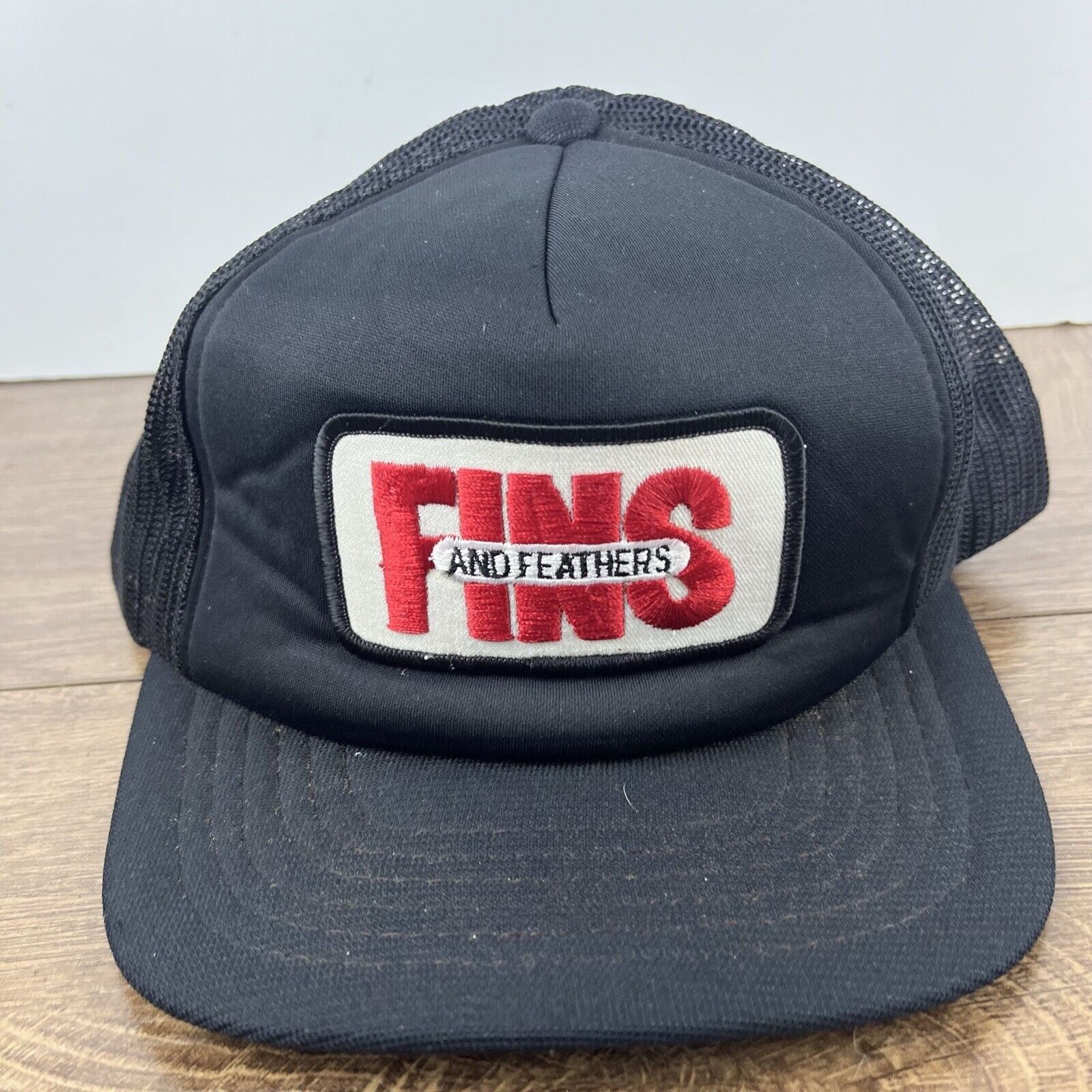 Other Fins and Feathers Snapback Hat Black Adjustable Hat Black Ad Size ONE SIZE - 7 Thumbnail