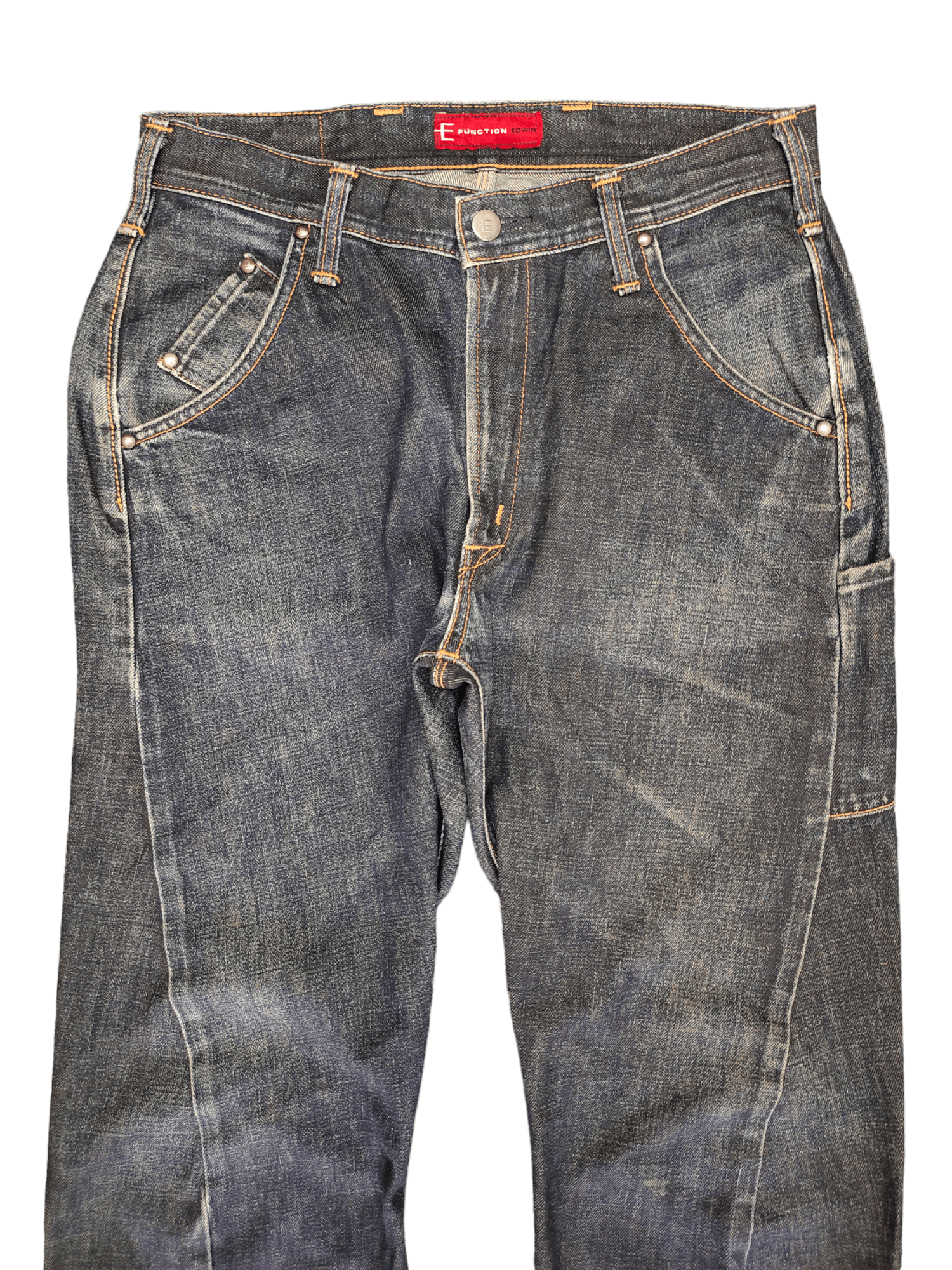 Kapital Vintage 90s Edwin Japan E Function Spiral Cut Denim Jeans Size US 30 / EU 46 - 9 Thumbnail