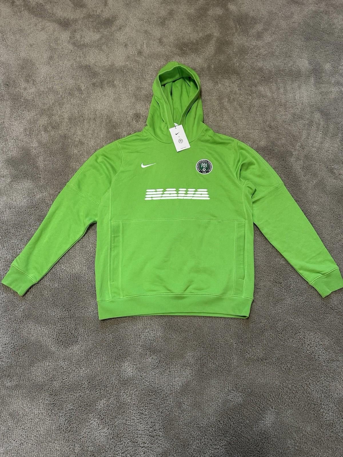 Nike NWT 2022-23 Nigeria Nike Terry Travel Hoodie Sz L Size US L / EU 52-54 / 3 - 1 Thumbnail