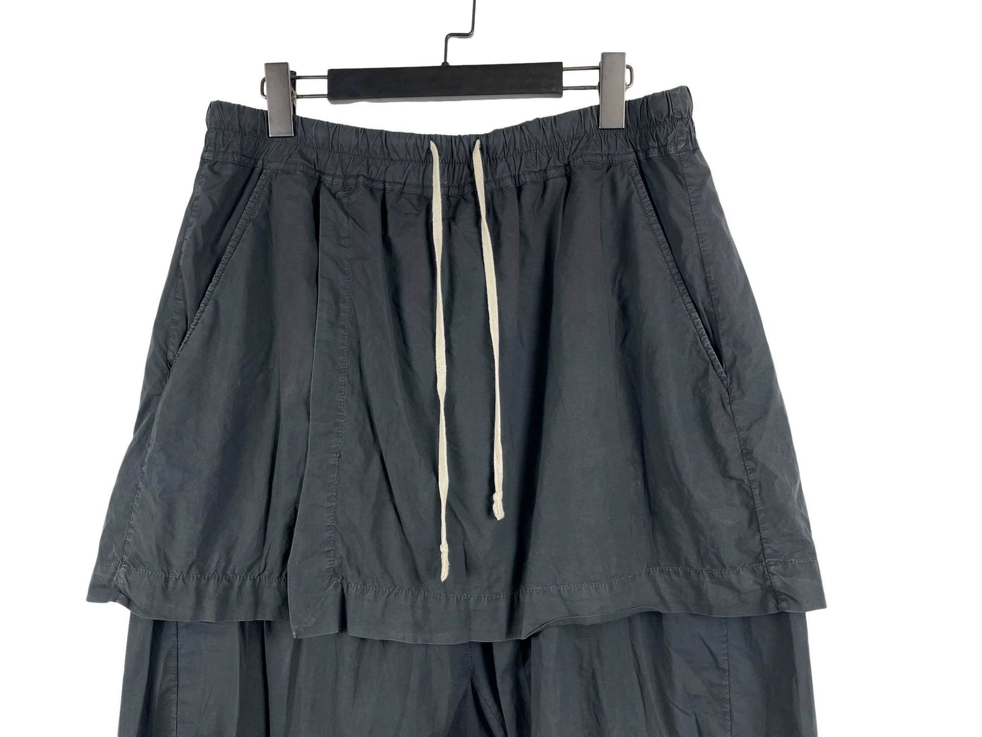 Rick Owens Rick Owens DRKSHDW Tie-Detail Skirt-Pants M Size US 32 / EU 48 - 3 Thumbnail