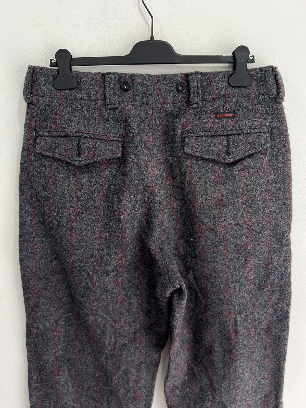 Woolrich Woolen Mills Woolrich Mens Wool Pants striped vintage 34x36 Size US 34 / EU 50 - 4 Thumbnail