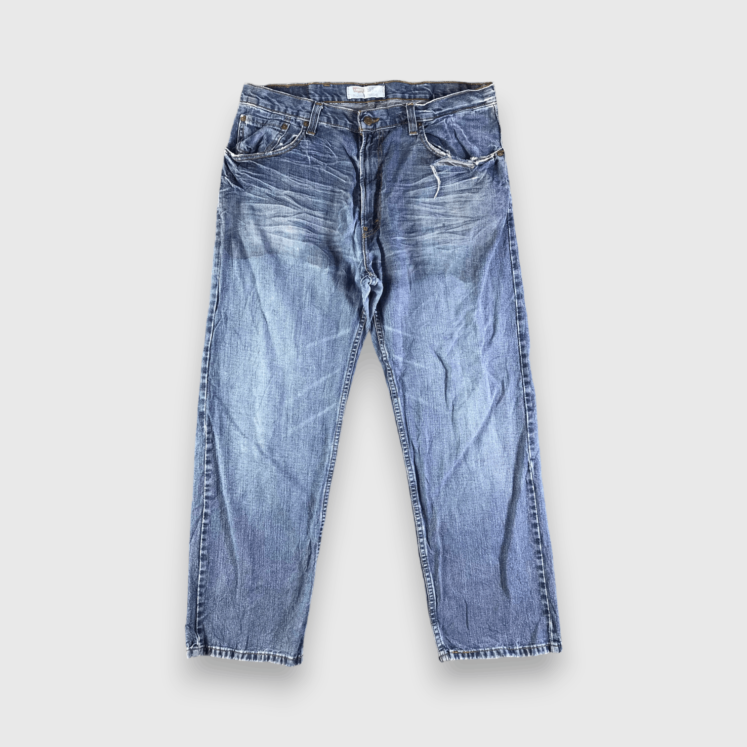 Levi's Vintage Blue Wash Levis 559 Jeans-J3206 Size US 38 / EU 54 - 1 Thumbnail