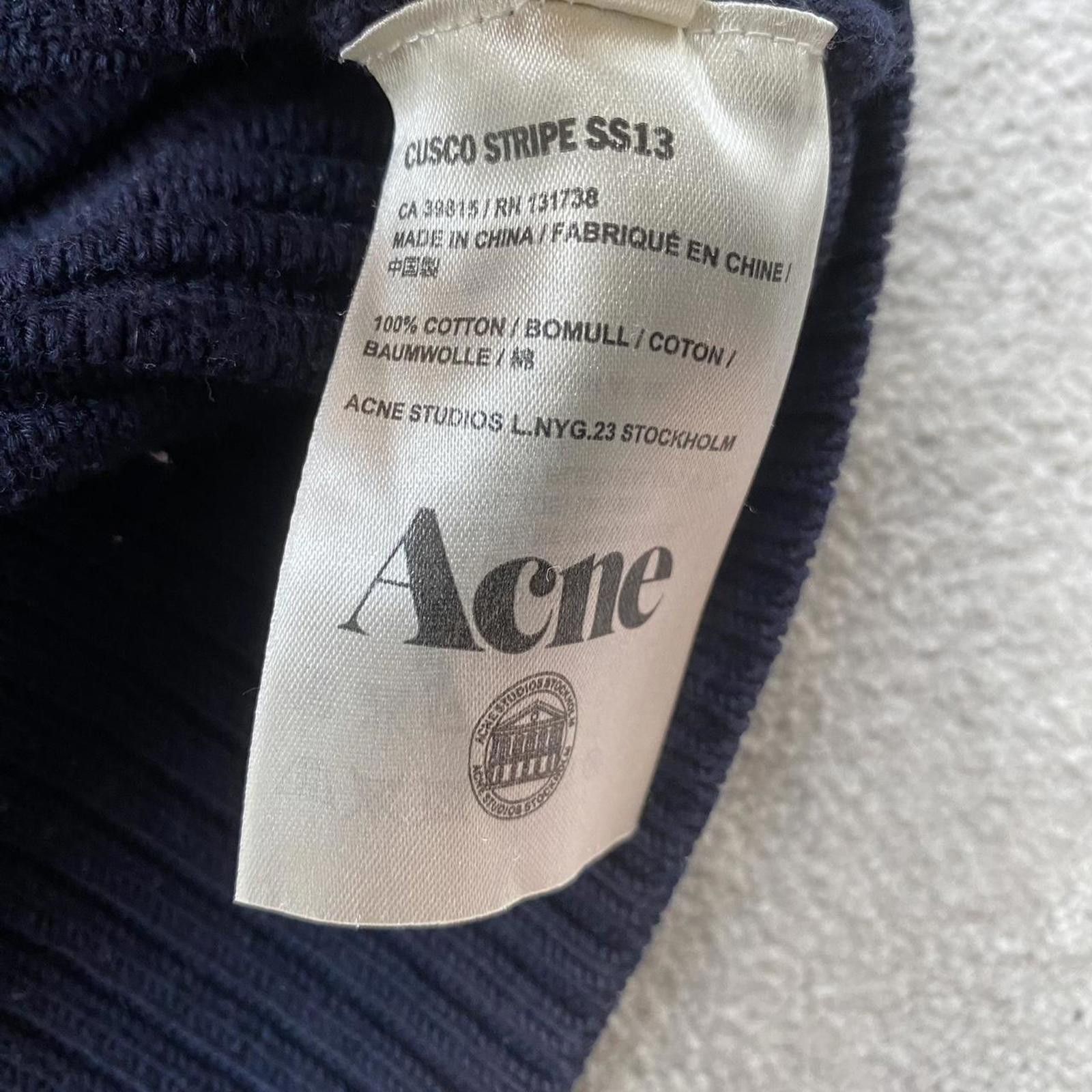 Acne Studios Acne Studios Cusco Stripe Crewneck Jumper Sweatshirt Sweater Size US M / EU 48-50 / 2 - 5 Thumbnail