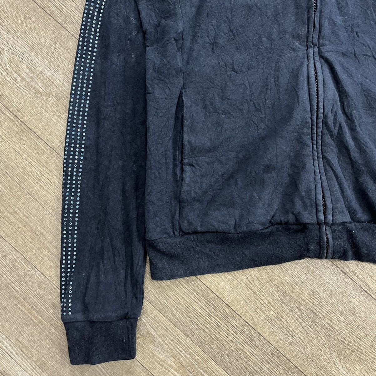 Emporio Armani 2000s Emporio Armani Glitter Zip Fur Hoodie Ifsix Lgb Style Size US L / EU 52-54 / 3 - 4 Thumbnail