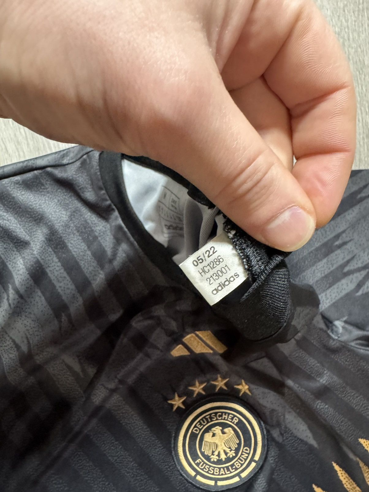 Adidas Adidas Germany Pre Match Soccer Jersey Kit 2022/23 Size US M / EU 48-50 / 2 - 5 Thumbnail