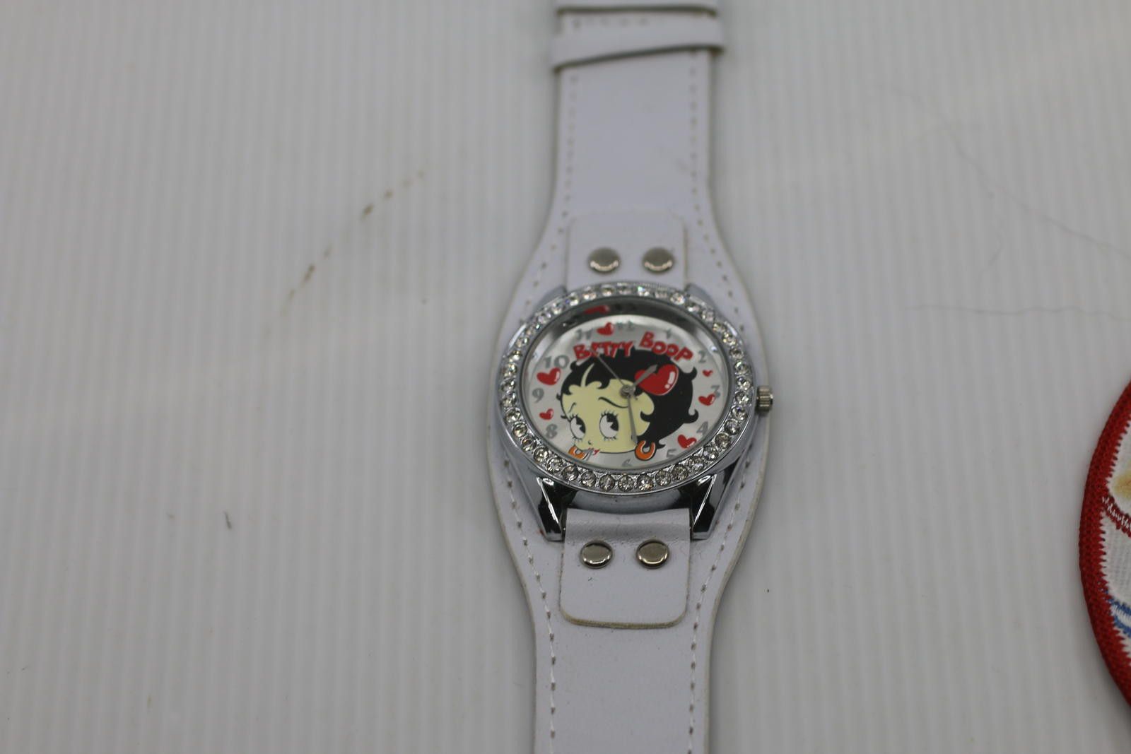 Other King betty boop w/ diamond color style Stones watch white Size ONE SIZE - 9 Thumbnail