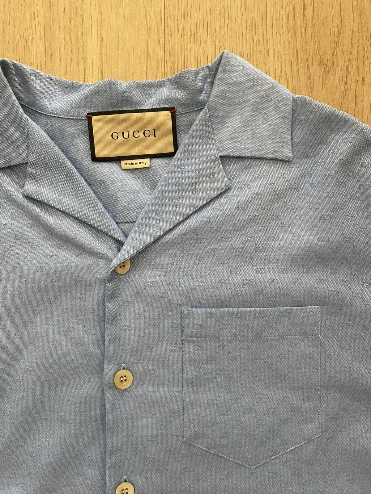 Gucci Gucci GG Monogram Short-Sleeve Shirt Size US S / EU 44-46 / 1 - 2 Thumbnail