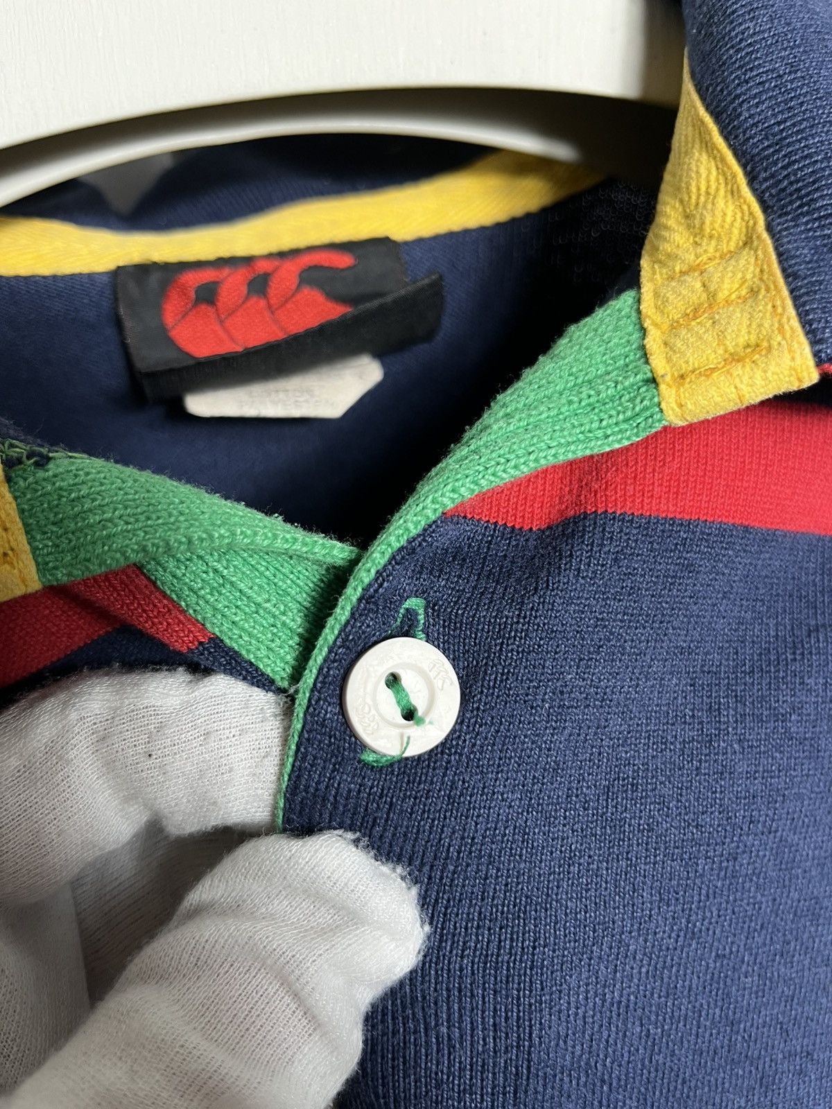 Canterbury of New Zealand Striped 90 Canterbury of New Zealand Steinlager rugby jersey Size US L / EU 52-54 / 3 - 5 Thumbnail