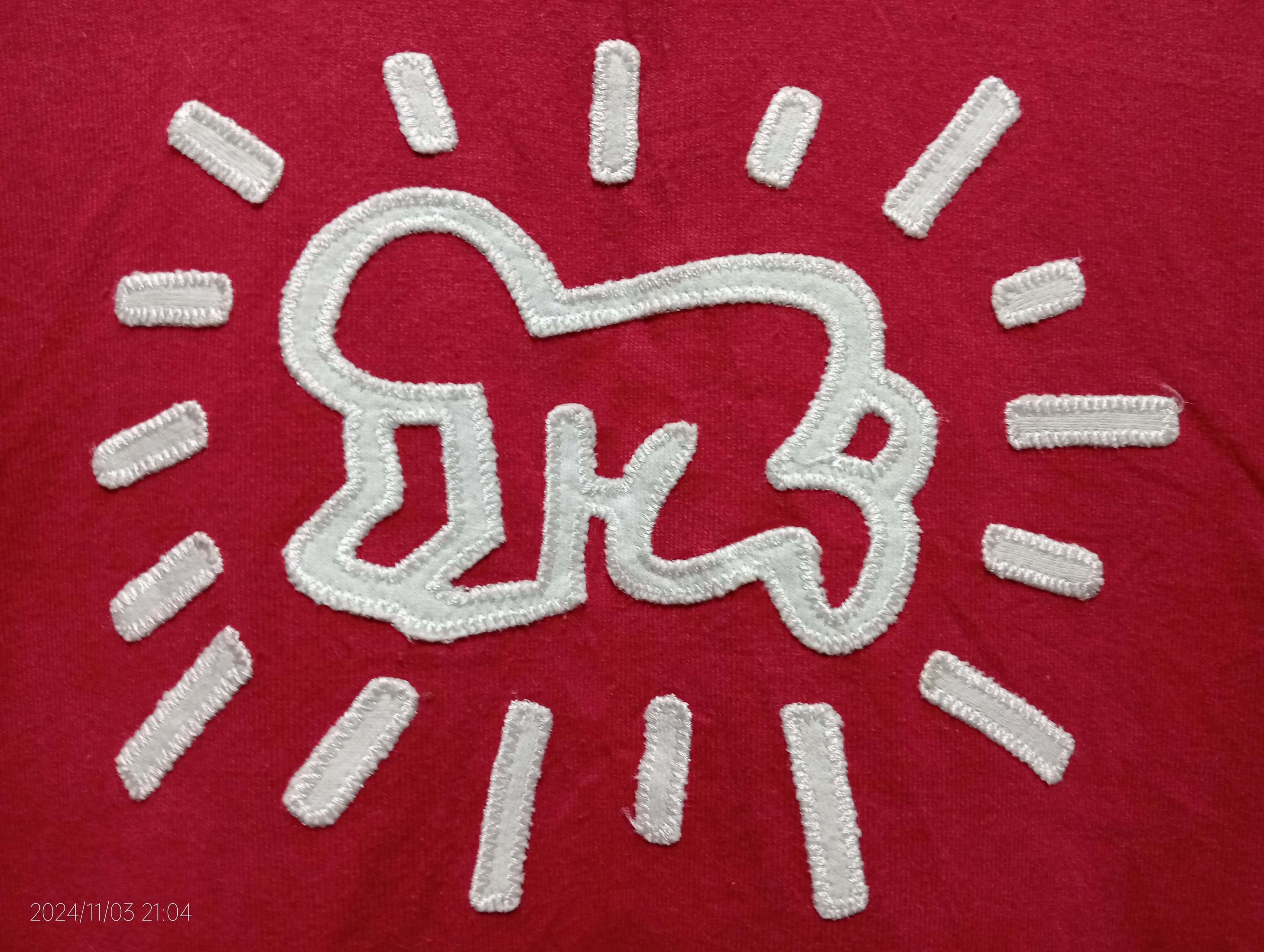 Keith Haring Vintage Keith Haring Radiant Baby Long Sleeve Tshirt Rare Size US S / EU 44-46 / 1 - 2 Thumbnail