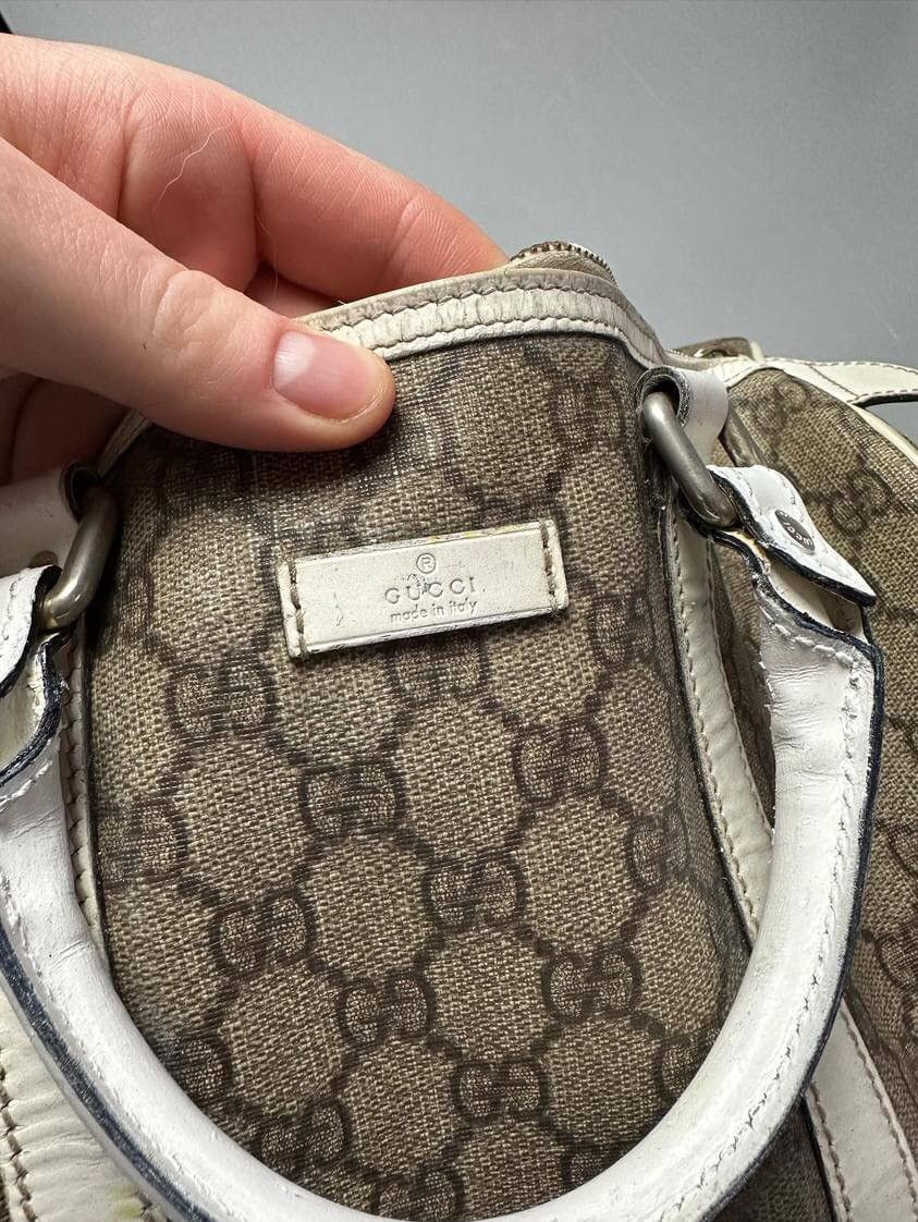 VERY RARE GUCCI VINTAGE BOSTON BAG MONOGRAM LUXURY Y2K 90s