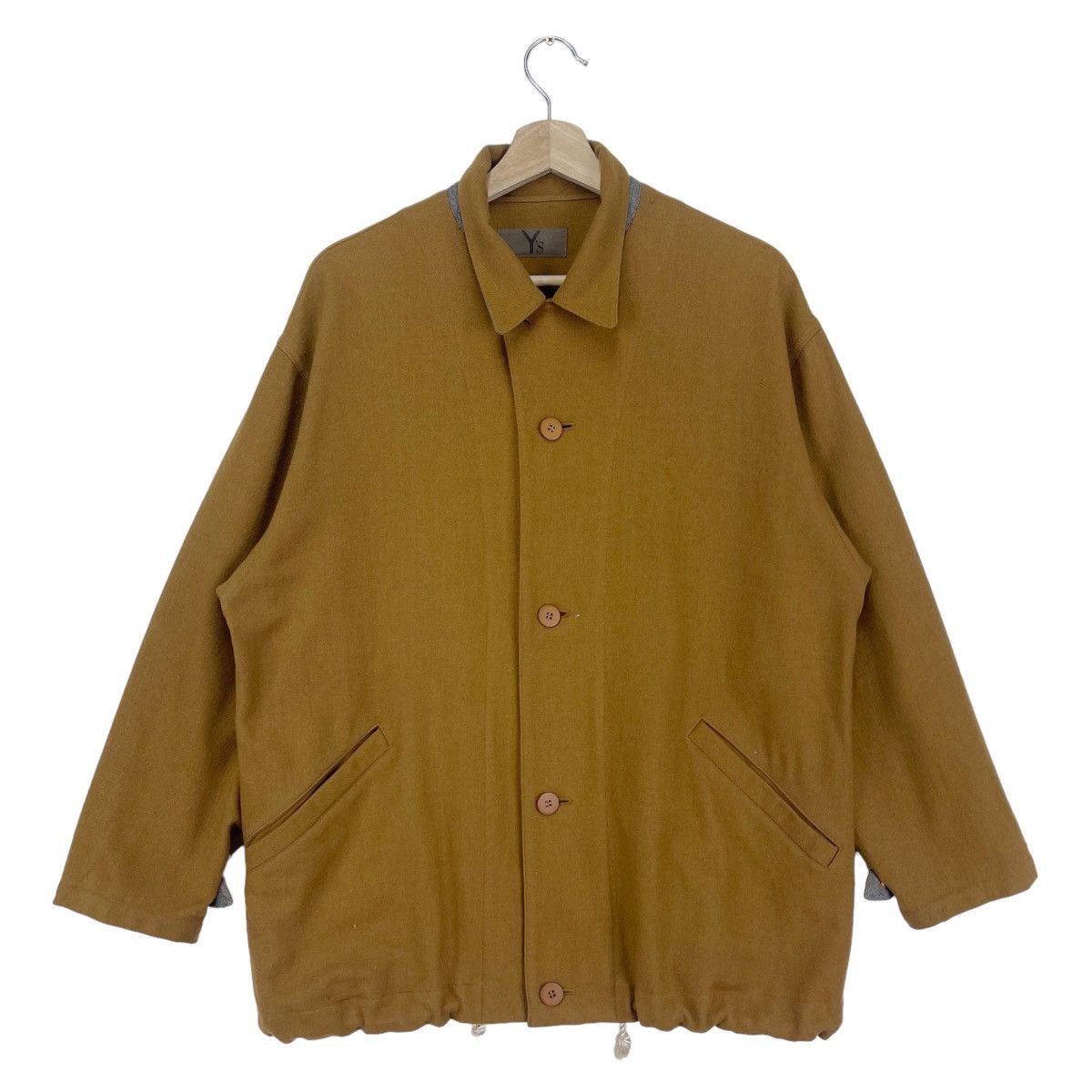 Yohji Yamamoto YOHJI YAMAMOTO WOOL JACKET Size US M / EU 48-50 / 2 - 1 Thumbnail